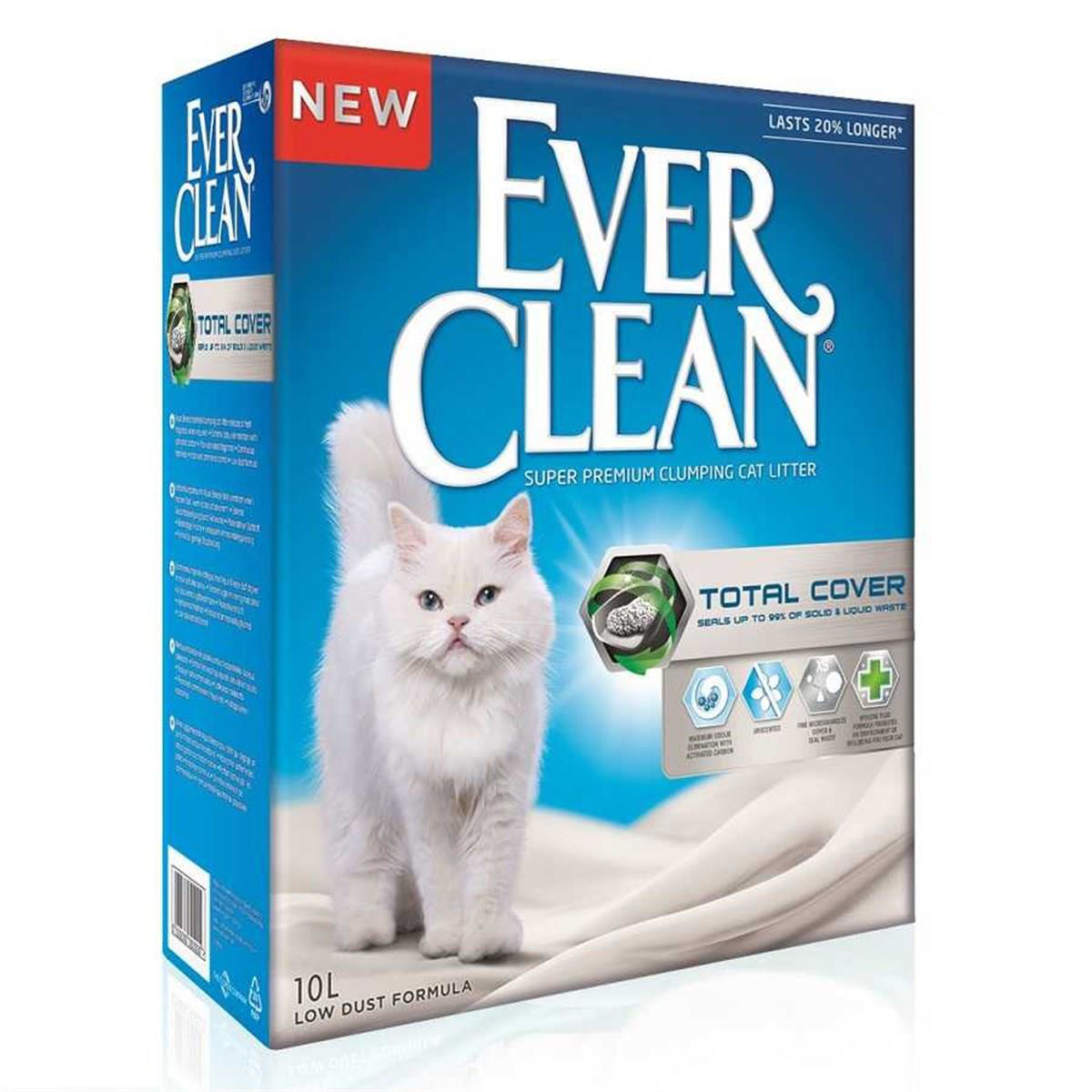 Ever Clean Total Cover Kedi Kumu 10 Lt
