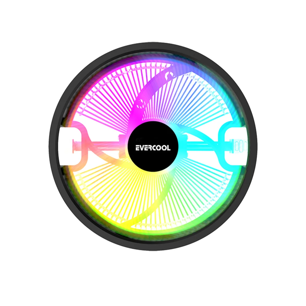 Evercool CS-02 CPU FAN - AMD ve INTEL Tüm İşlemciler İçin Yüksek Performanslı Soğutucu (1923)