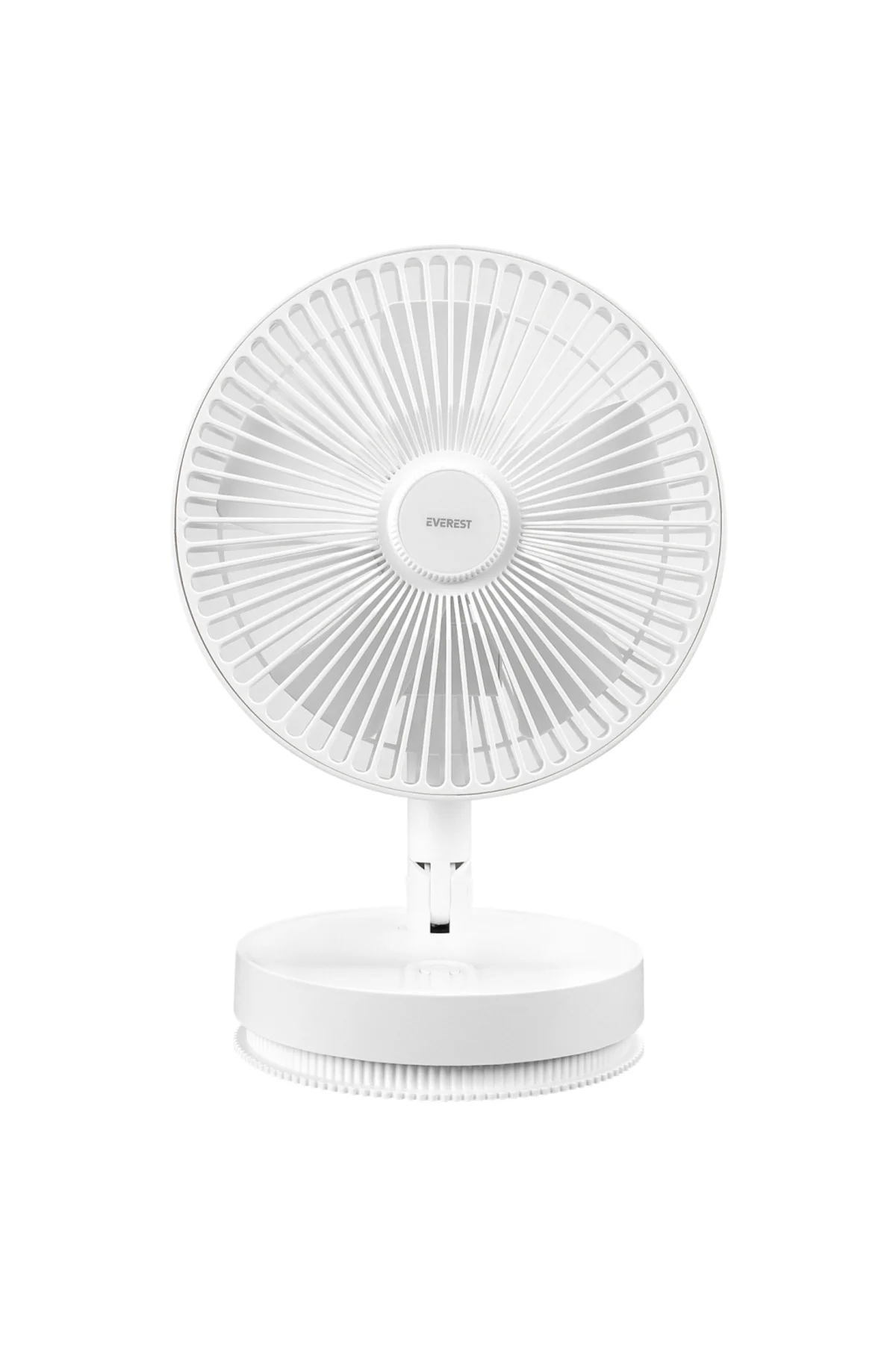EVEREST EFN-600, BEYAZ, 4 Kademeli Hız, Masaüstü Kullanım, Taşınabilir, Dahili 2000mAh Bataryalı, US