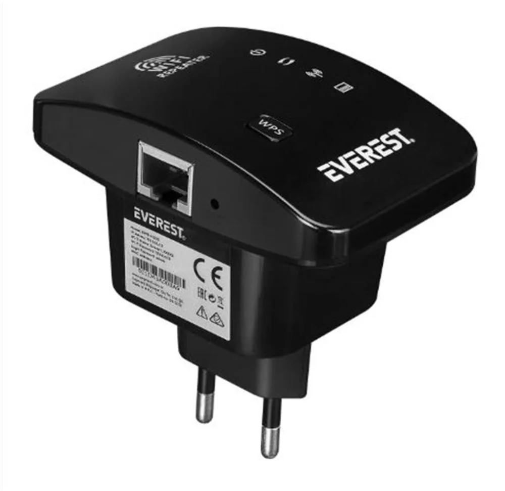 Everest EWR-N300 2.4GHz 300Mbps 1xWAN-LAN Dahili Antenli Repeater
