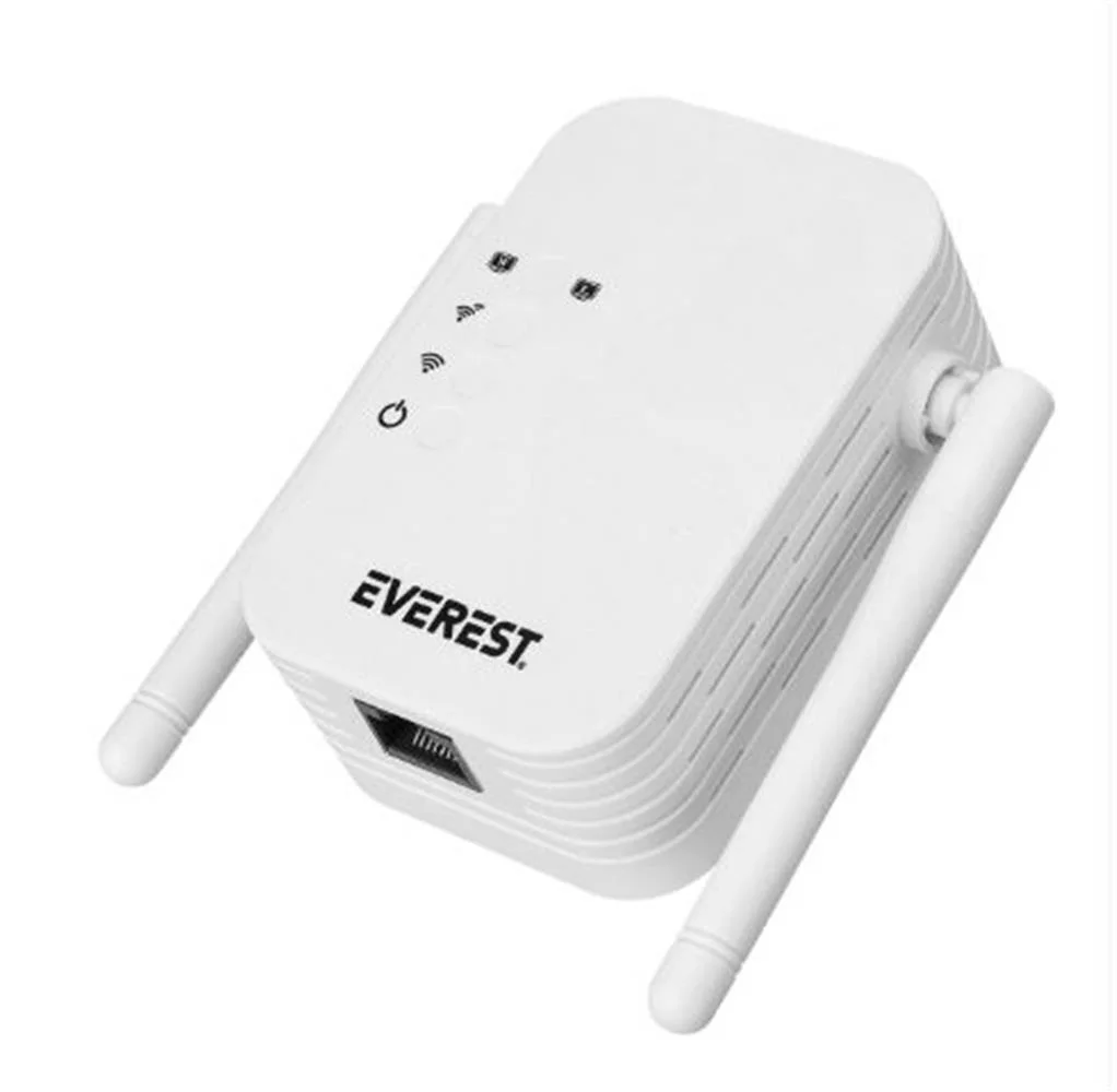 Everest EWR-N302 2.4GHz 300Mbps 1xWAN-LAN Port 2x2dBi Anten Repea