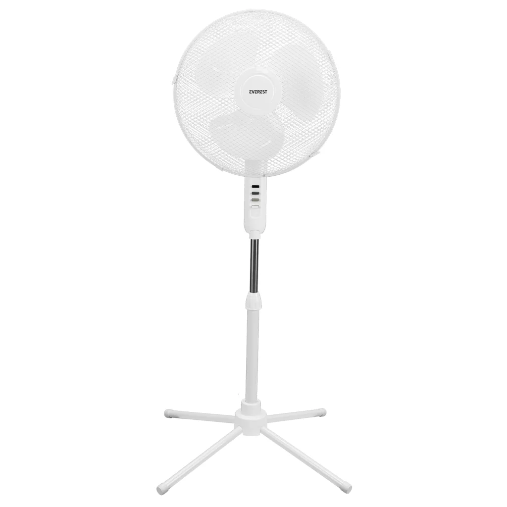 Everest Fan10 Beyaz EcoWind 3 Kademeli Hız 40cm Otomatik Salınım Yükseklik Ayarlı Vantilatör