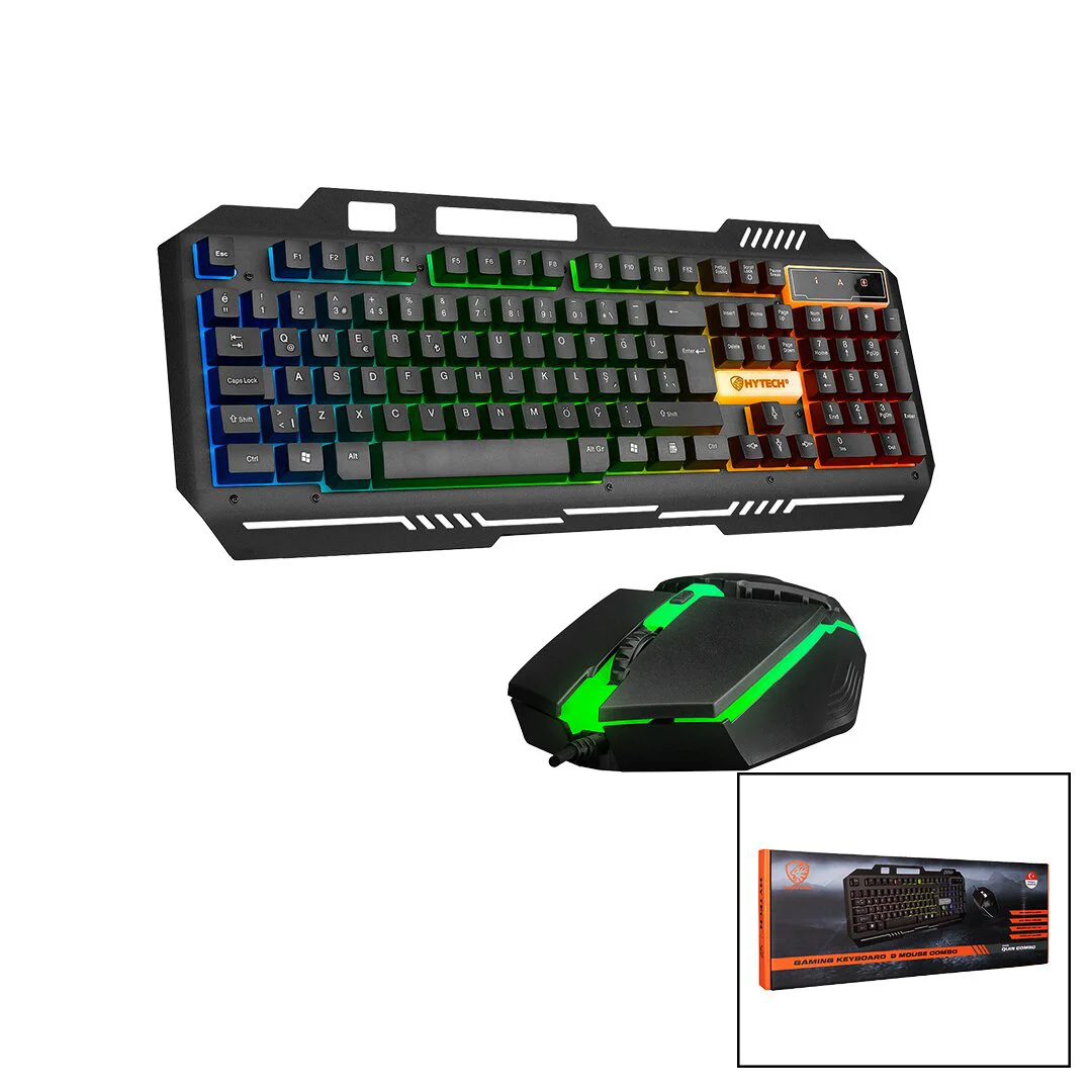 Everest HKM-X86 Quin Gökkuşağı Işıklı Usb Kablolu Klavye - Mouse Set 150CM Kablo Fiyatı, Yorumları ve Özellikleri
