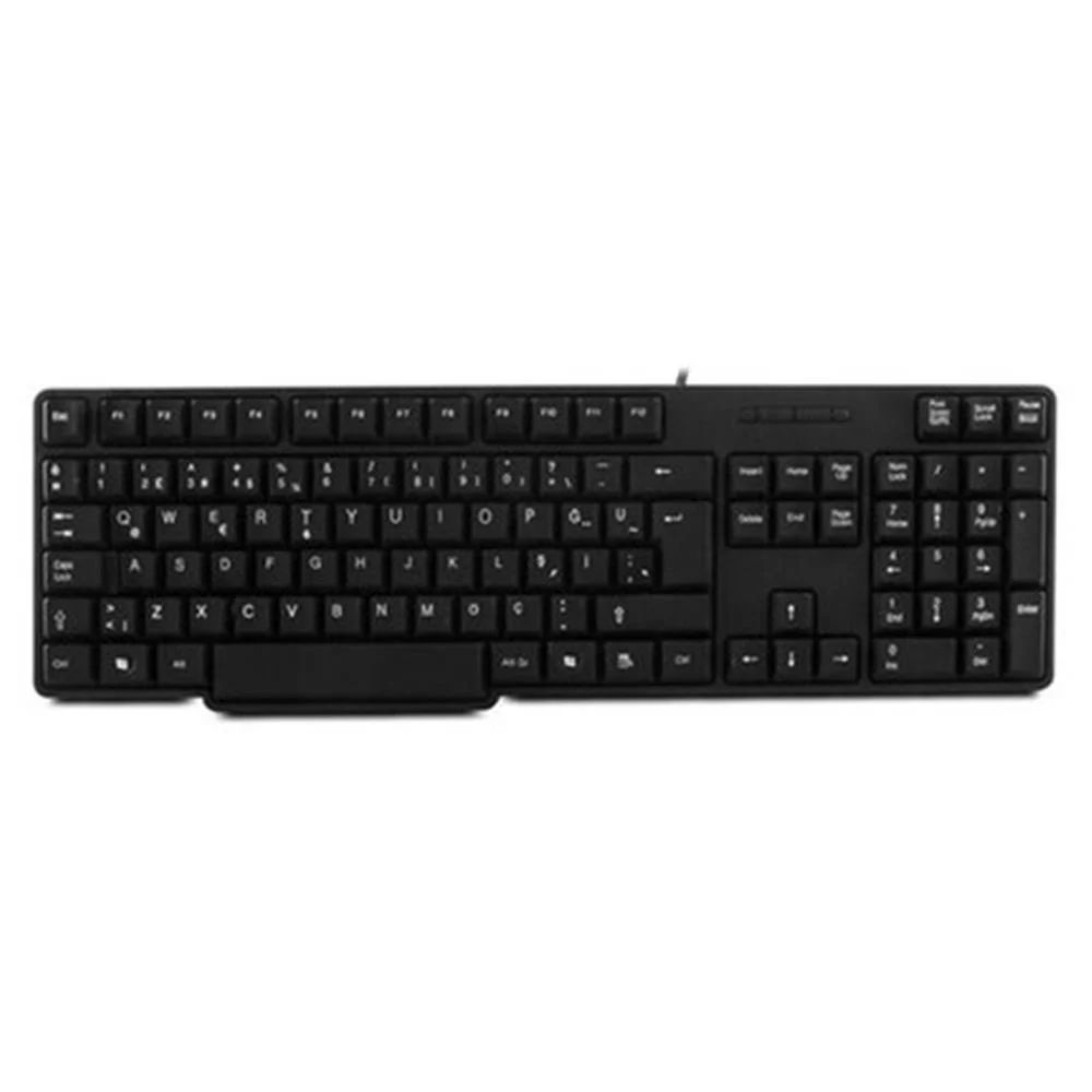 Everest KB-517U Siyah Kablolu Standart Klavye (Caps Lock Tuşu) (K