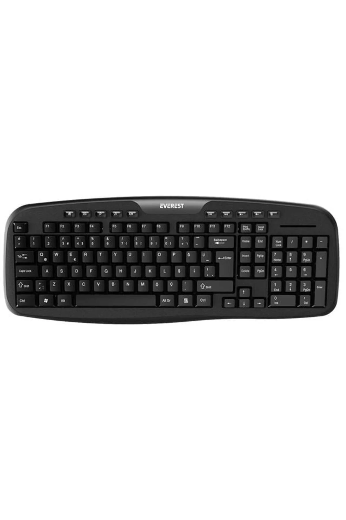 Everest Kb-955 Siyah Usb Multimedia Kablolu Q Standart Klavye
