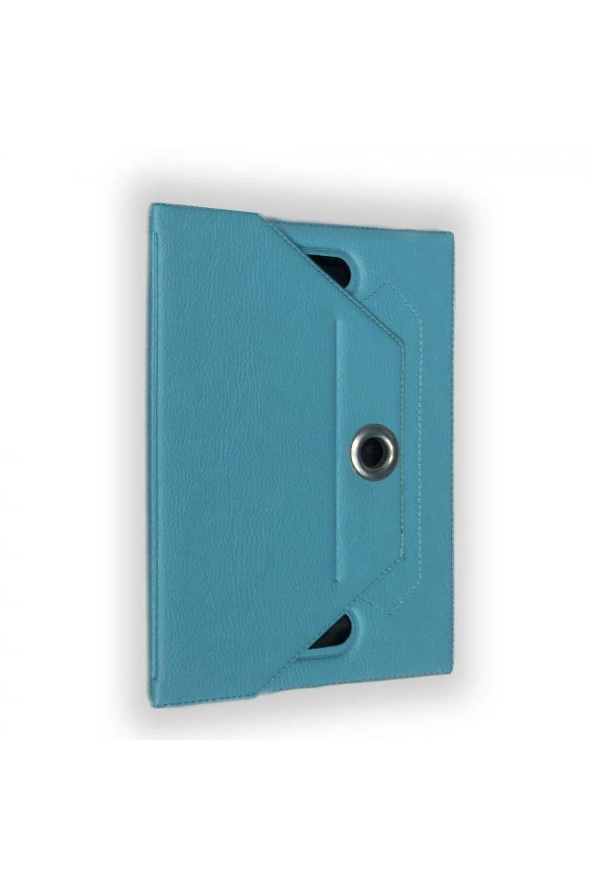 Piyasasepeti Everest Qc-785 Universal Dönerli Standli Tablet Kilifi Turkuaz