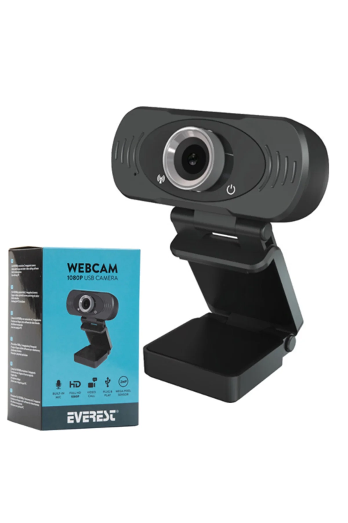 EVEREST SC-HD03 1080P FULL HD USB PC + TRIPOD WEBCAM EVEREST SC-HD03 1080P FULL HD USB PC + TRIPOD WEBCAM