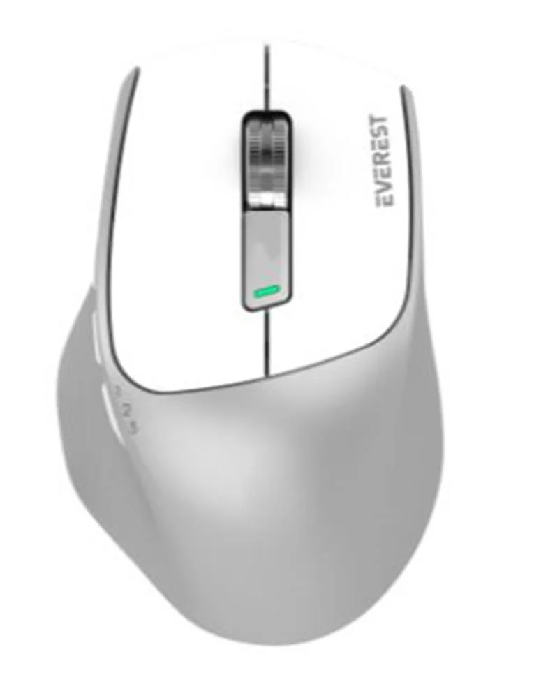 Everest SM-BT24 Usb Metalik Beyaz 2in1 Bluetooth ve 2.4GHz Kablos