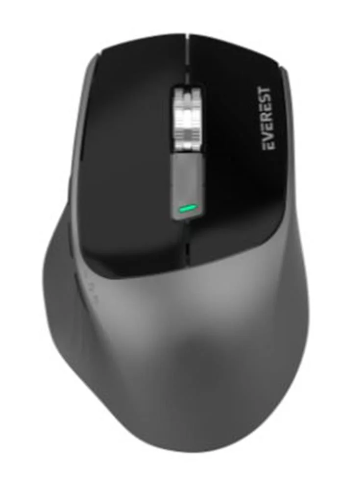 Everest SM-BT24 Usb Metalik Siyah 2in1 Bluetooth ve 2.4GHz Kablos