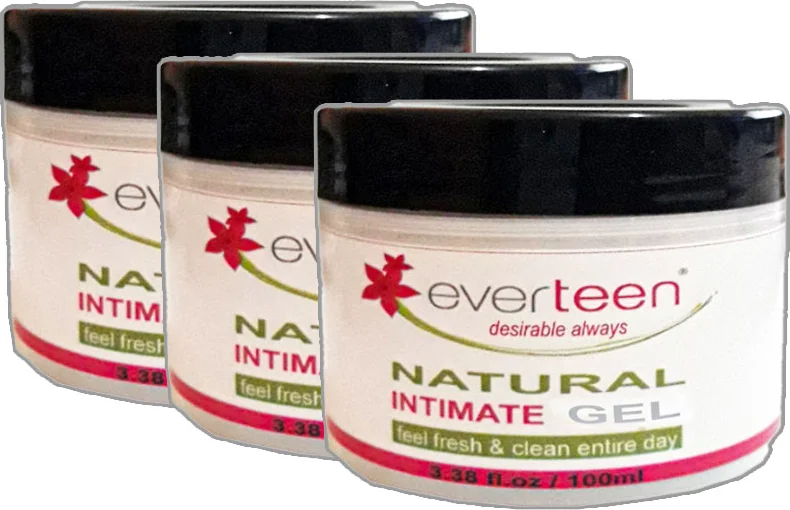 Everteen Bayan Hijyen Jeli 3'lü Set - Özel Bölge Bakımı İçin İdeal 3x100ml