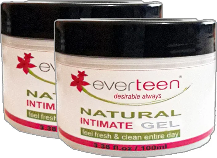 Everteen Doğal Bayan Hijyen Jeli (2'li Paket) - Hassas Bakım ve Ferahlık