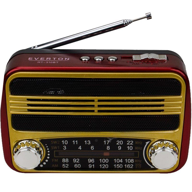 Evimdeyokyok Everton Rt-310 Bluetoothlu Nostaljik Radyo Usb Mp3 Player Tdrtr