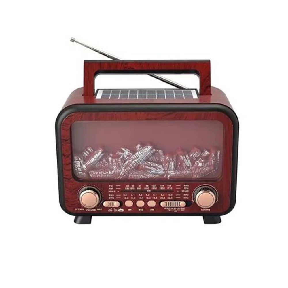 Everton Rt-754  Bluetooth Fm-Usb-Tf-Aux  Şarjlı Nostaljik Radyo (
