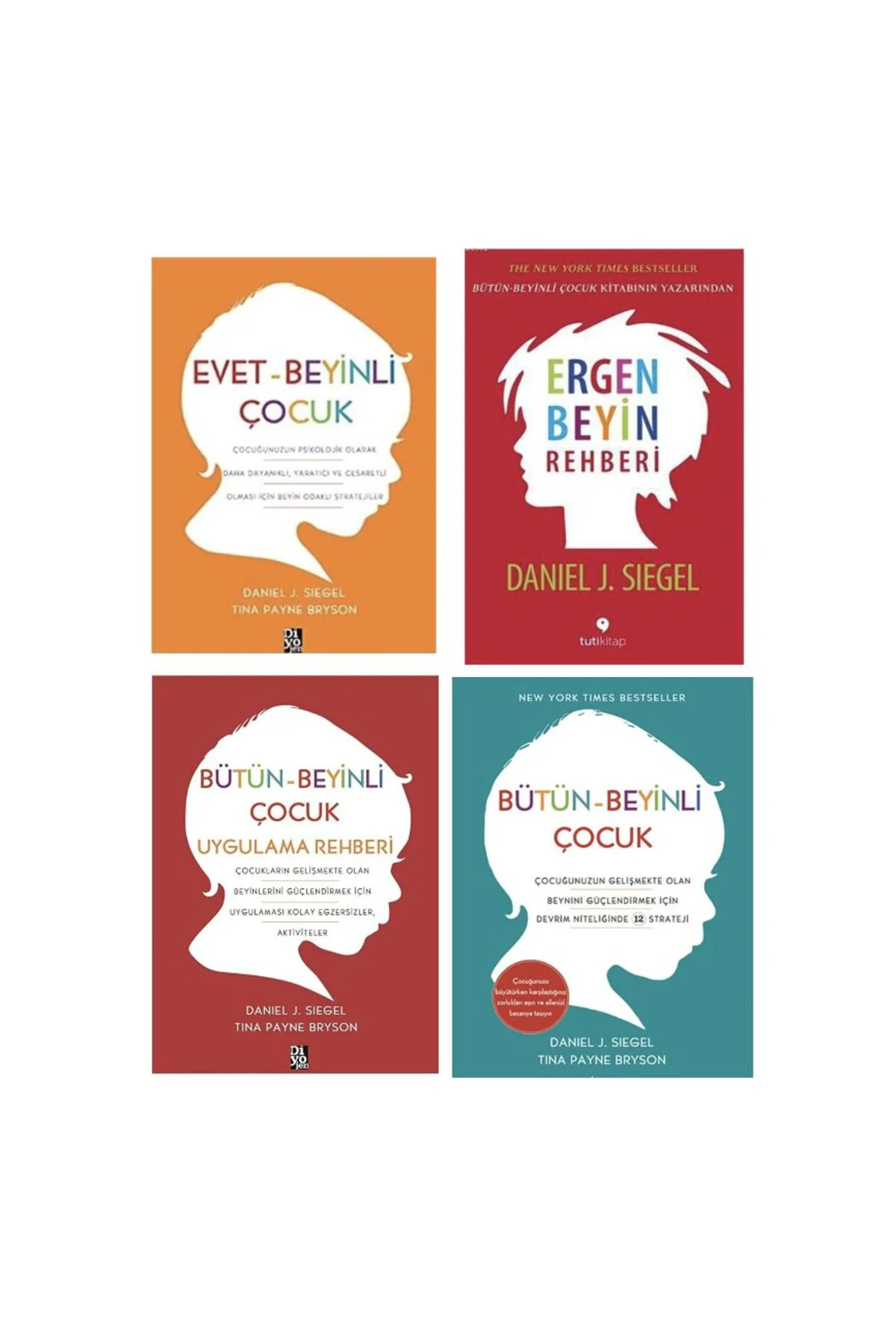 evet beyinli cocuk + butun beyinli cocuk + ergen beyin rehberi + butun beyinli cocuk uygulamali reh
