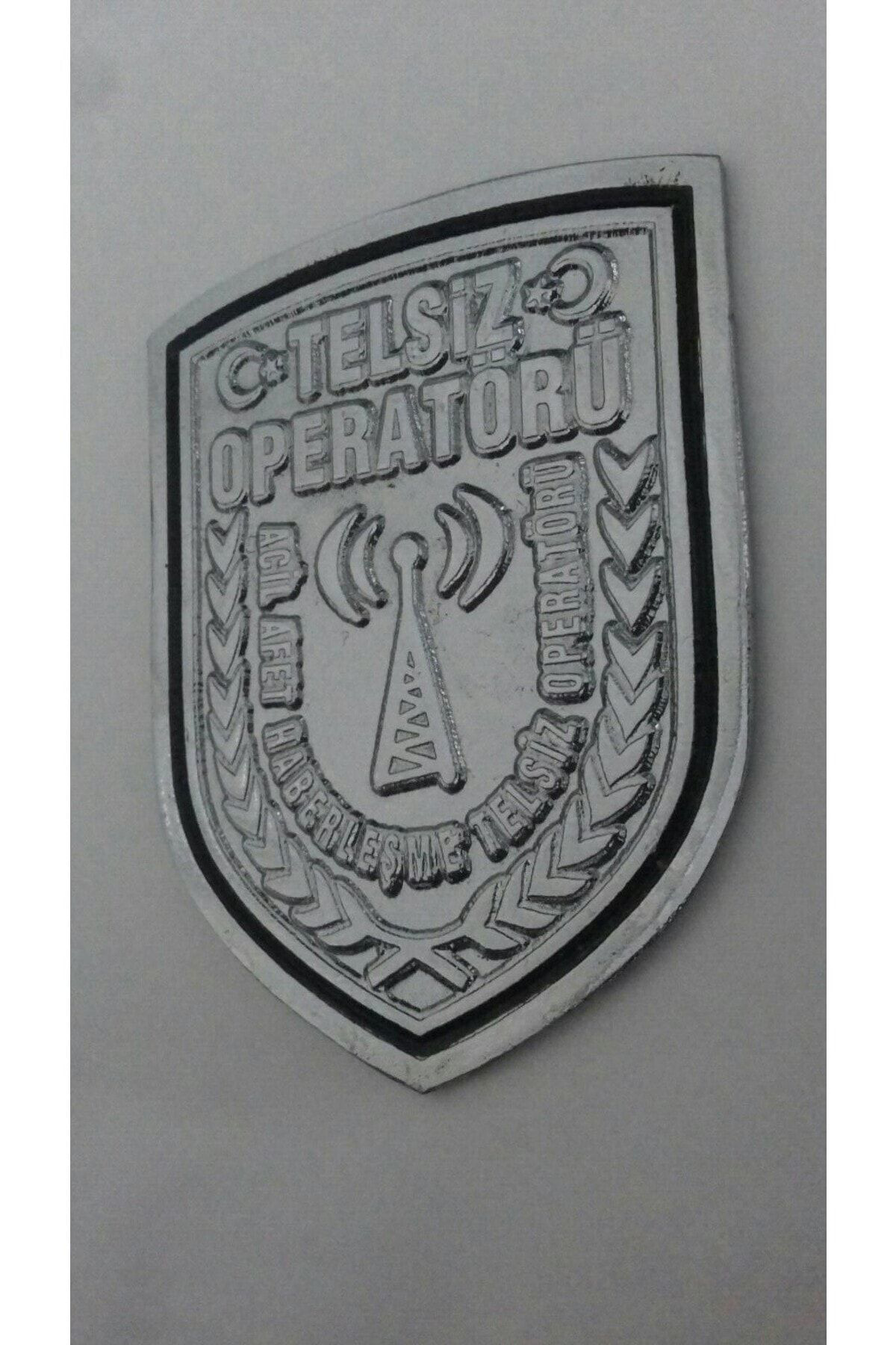 Aldatmaz Askeri Malzeme Evet El Emegi Tasarim.Telsiz Operatörü Cüzdan Rozeti Satinal.Sivi