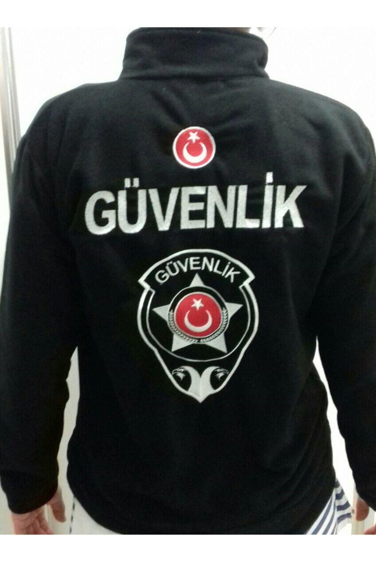 Evet Yenı Model-özel Güvenlik Polar Mont Satınal-yazıları Nakış I