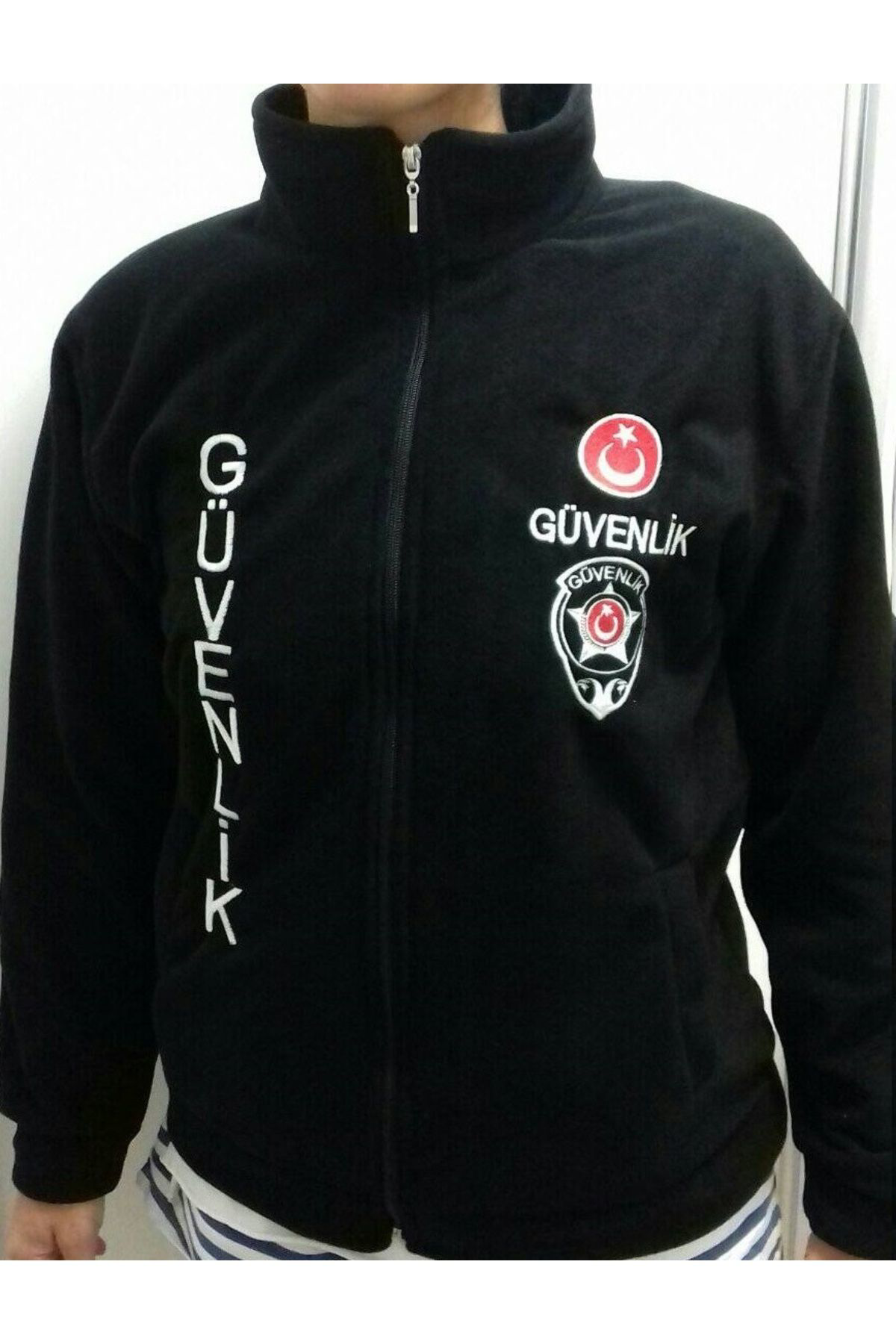 Evet Yenı Model-özel Güvenlik Polar Mont Satınal-yazıları Nakış I