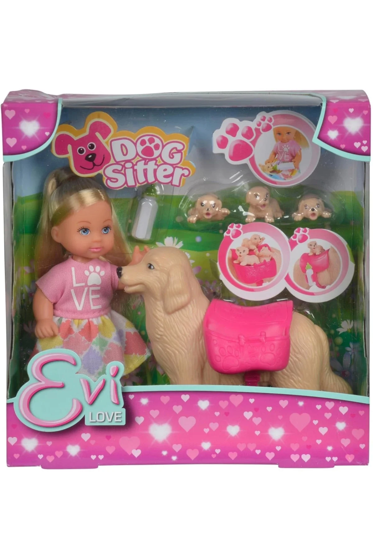 Evi Köpeği ve 3 Yavrusu SMB-105733072
