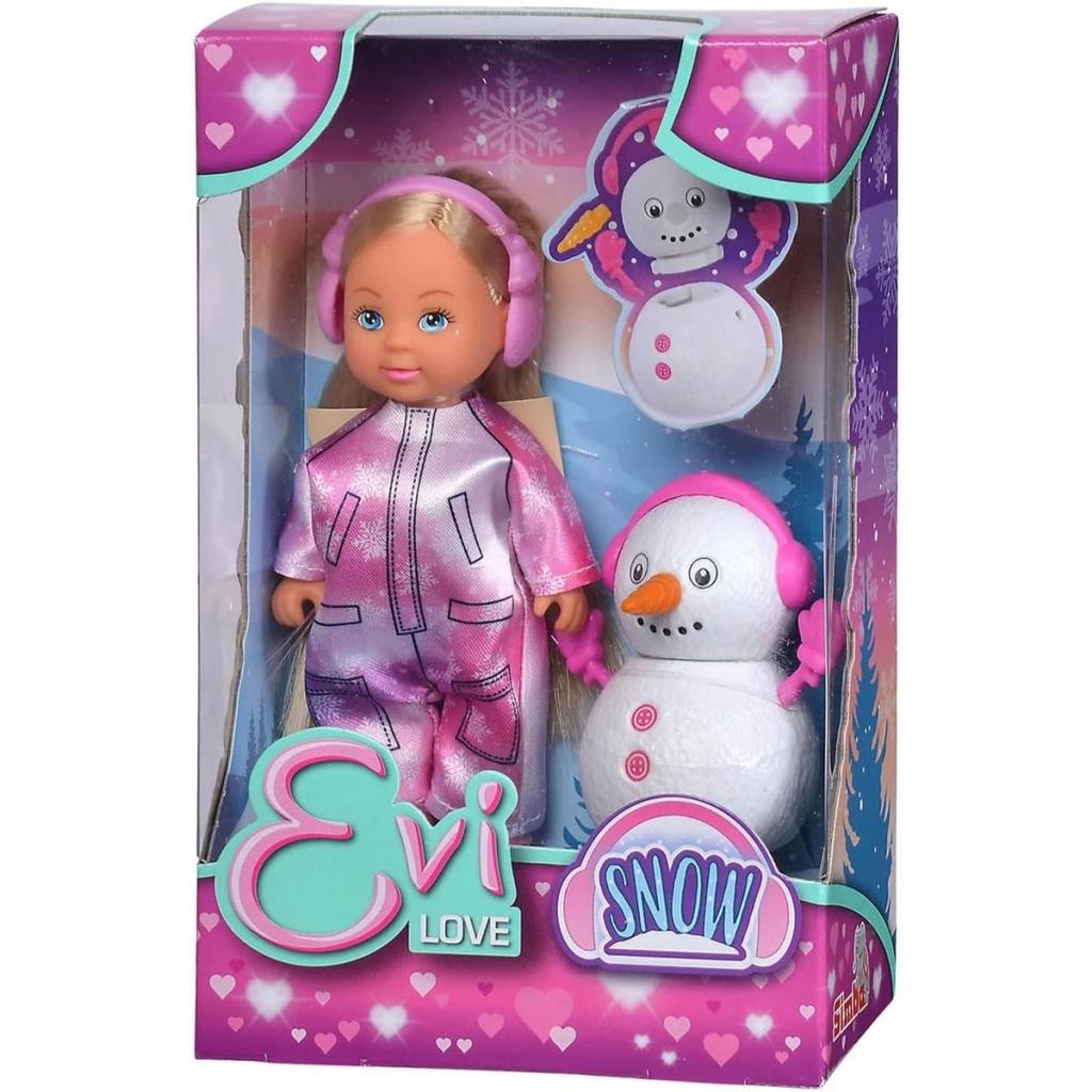 Evi Love Sevimli Kar Kıyafeti ve Kardan Adam 12 cm Evi Love Sevimli Kar Kıyafeti ve Kardan Adam 12 cm