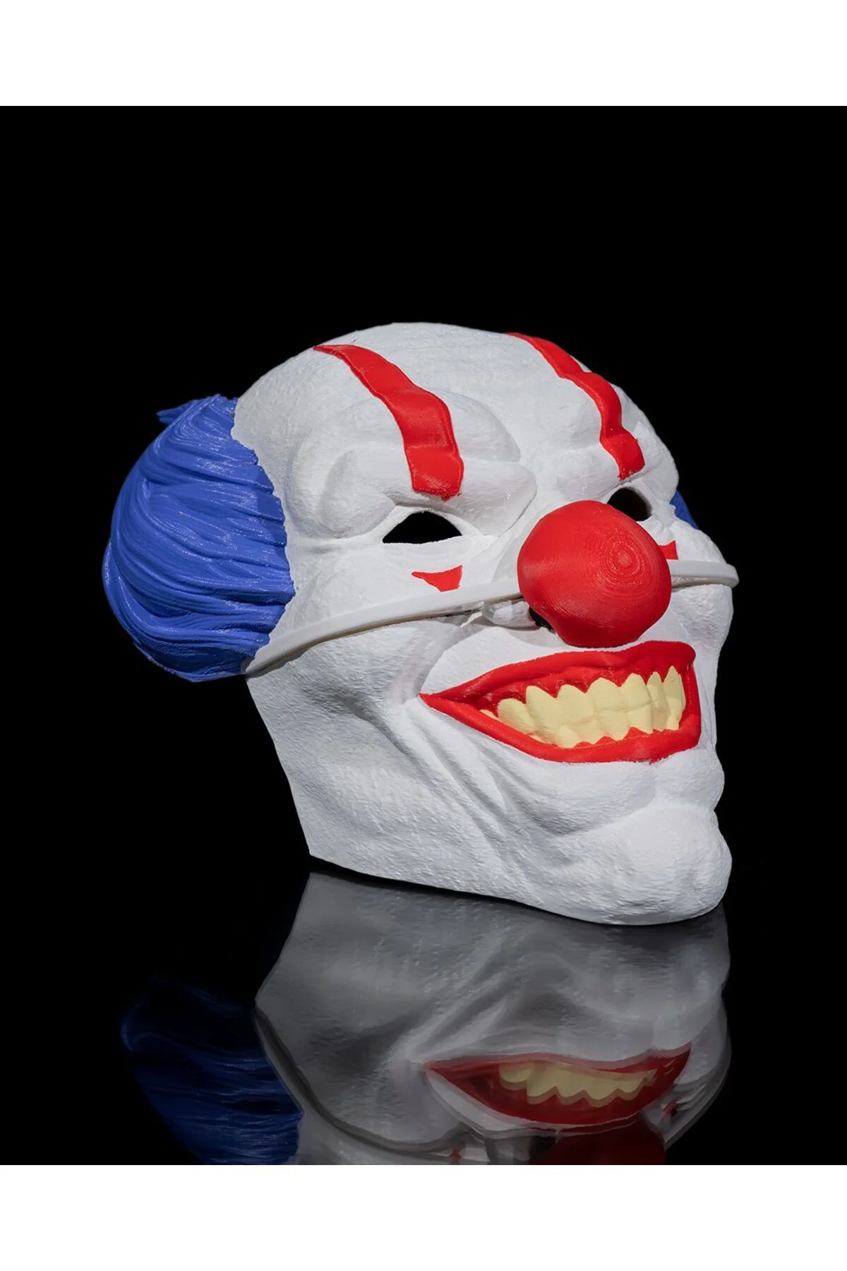 Evil Clown Mask Korkunun Yüzü (Giyilebilir Maske)