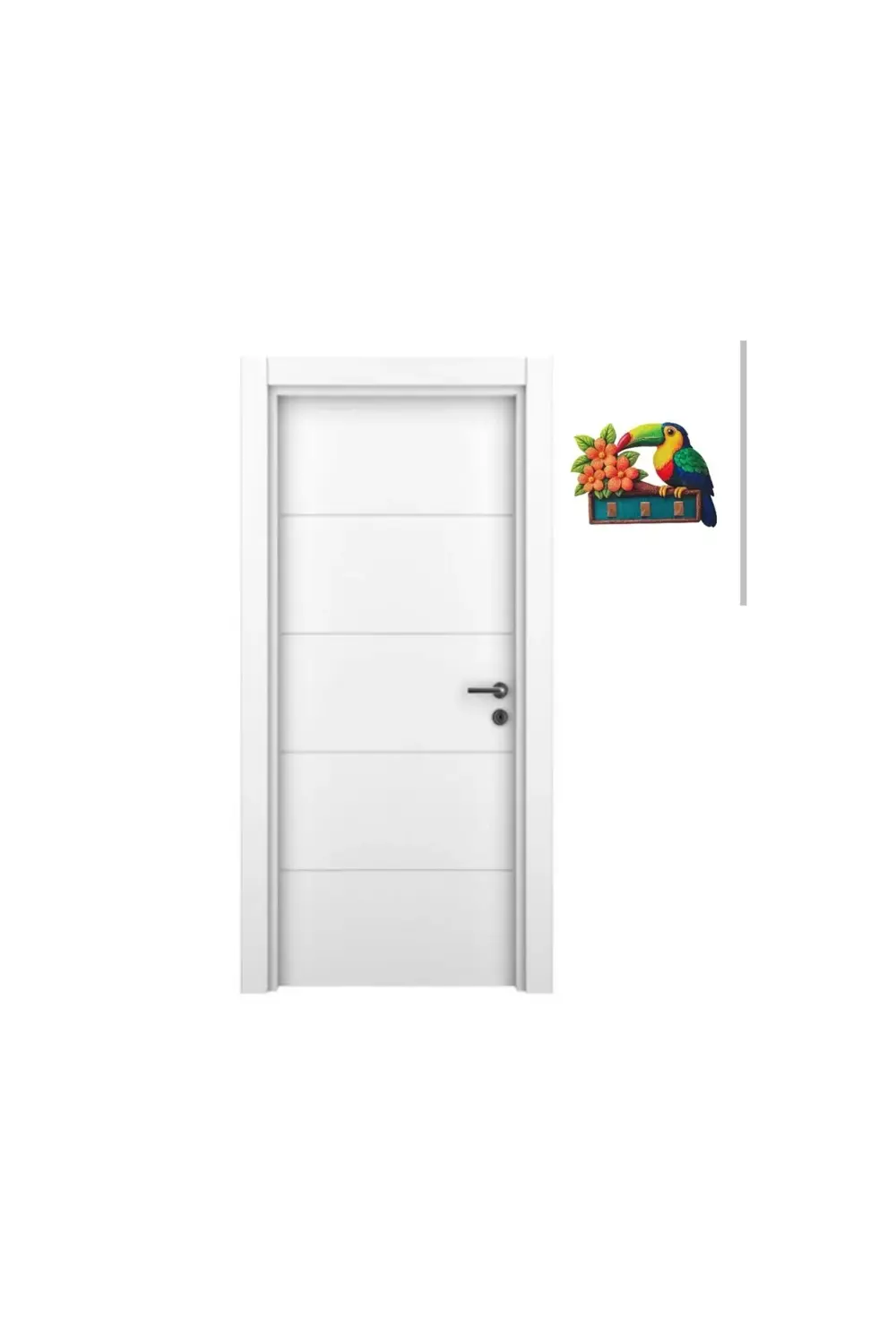 Evinize Uğur , Huzur ve Bereket getirecek Tukan Kuşu Anahtar Pano