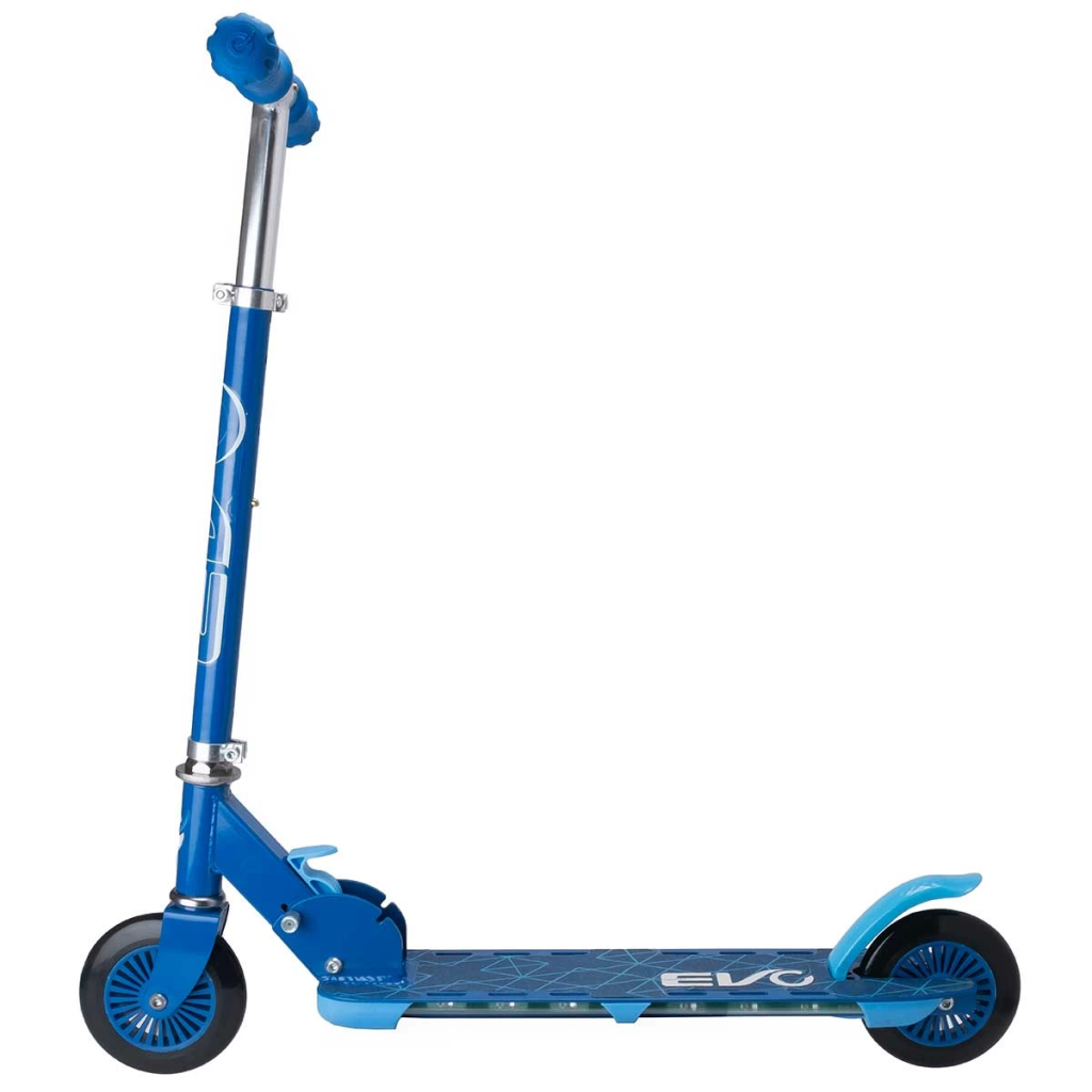Evo 2 Tekerlekli Flash Işıklı Mavi Scooter Evo 2 Tekerlekli Flash Işıklı Mavi Scooter
