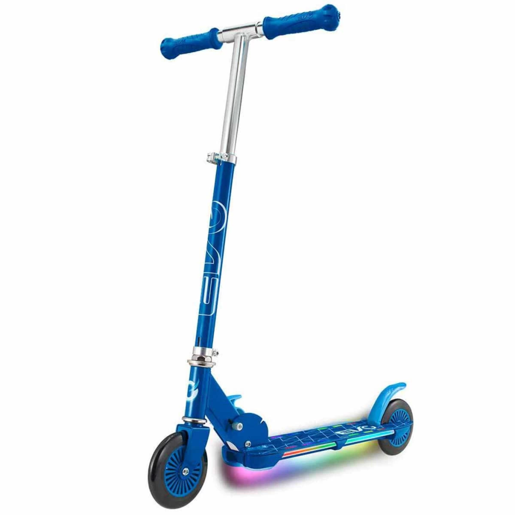 Evo 2 Tekerlekli Flash Işıklı Mavi Scooter Evo 2 Tekerlekli Flash Işıklı Mavi Scooter