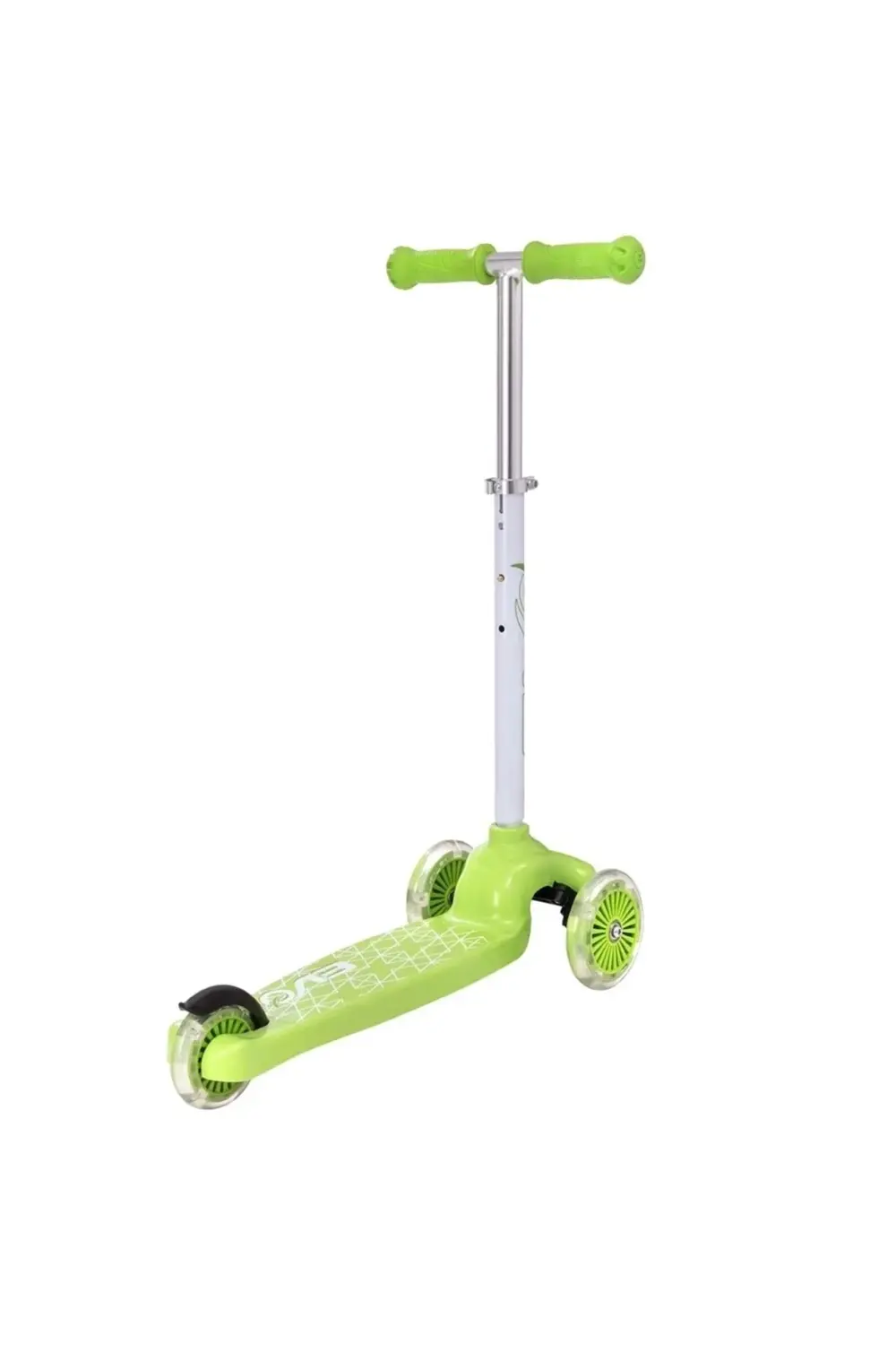 Evo 3 Tekerlekli Move'n Groove Işıklı Yeşil Scooter Genel Kullanı