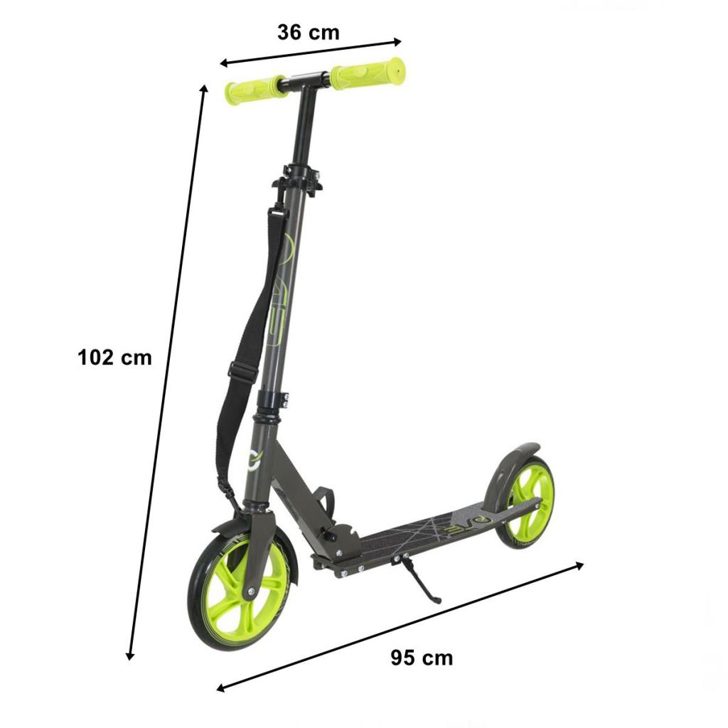 Evo Flexi Max 2 Tekerlekli Scooter Yeşil Evo Flexi Max 2 Tekerlekli Scooter Yeşil