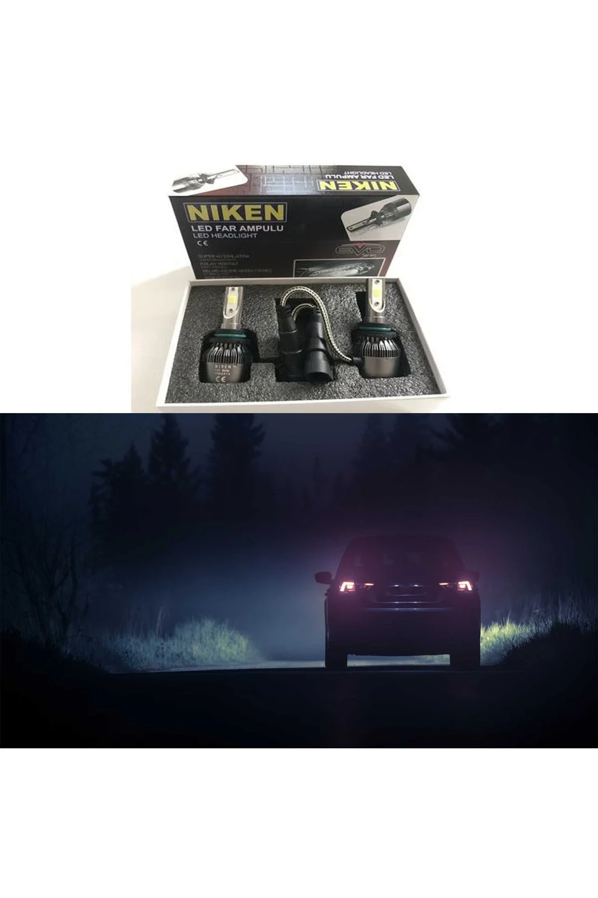 Evo Serisi Led Xenon H1 8000 Lm Uyumlu