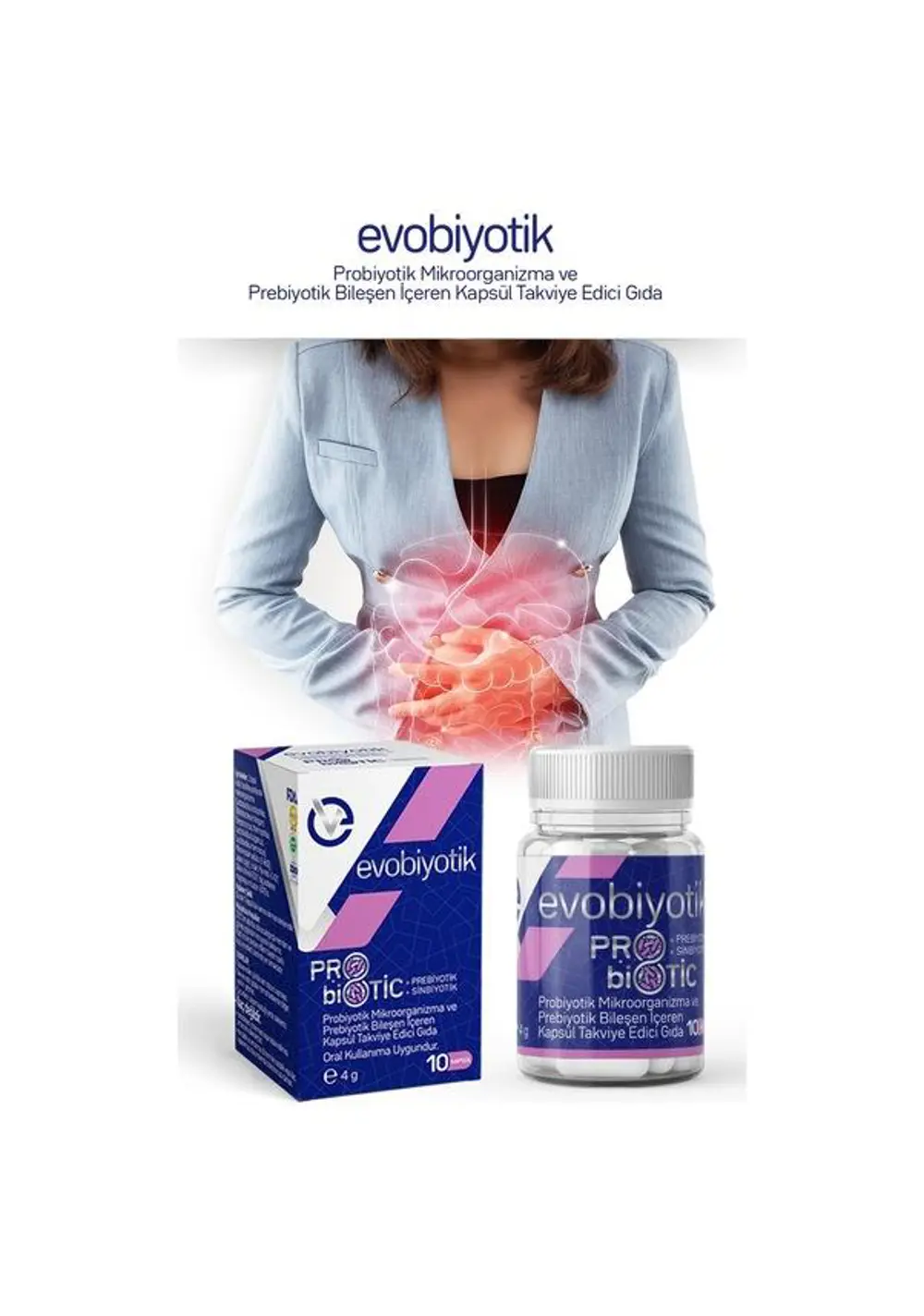 Evobiyotik Probiyotik 10 Kapsül 8683873585045