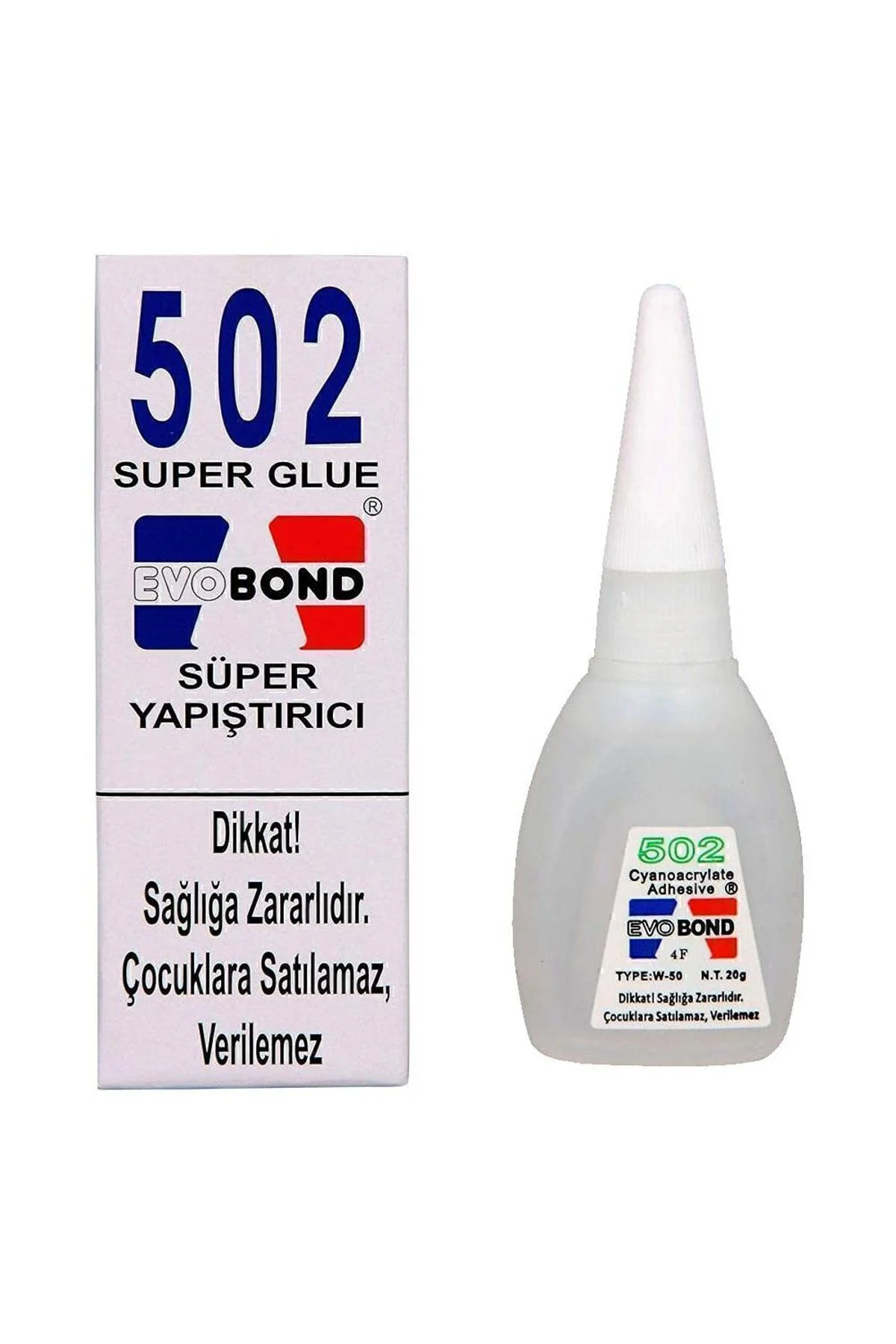 EVOBOND 502 JAPON YAPIŞTIRICI 20GR.
