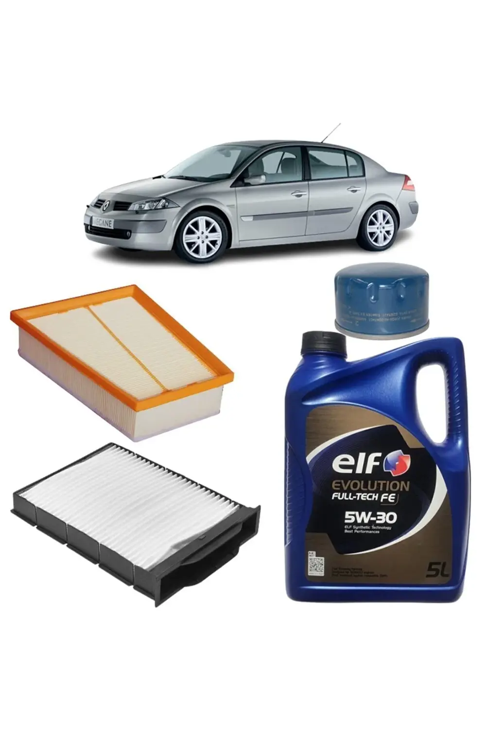 EVOLUTION FULTECH FE 5W-30 5LT -Renault Megane 2 3plus 1.5 Dci 20