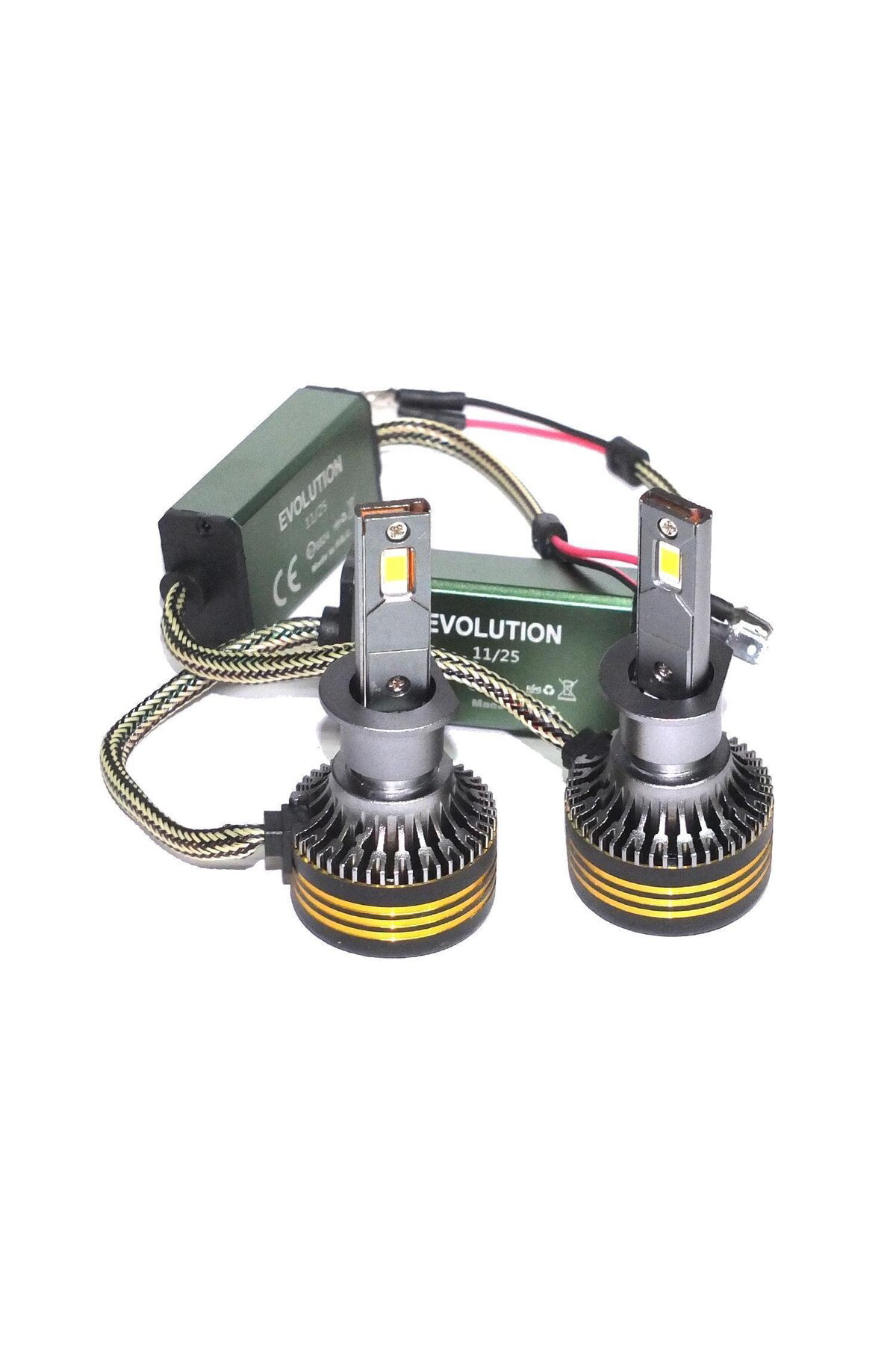 Evolution Mazda 323 Lantis Kısa Far H1 Beyaz Led Xenon 22000 Lüme