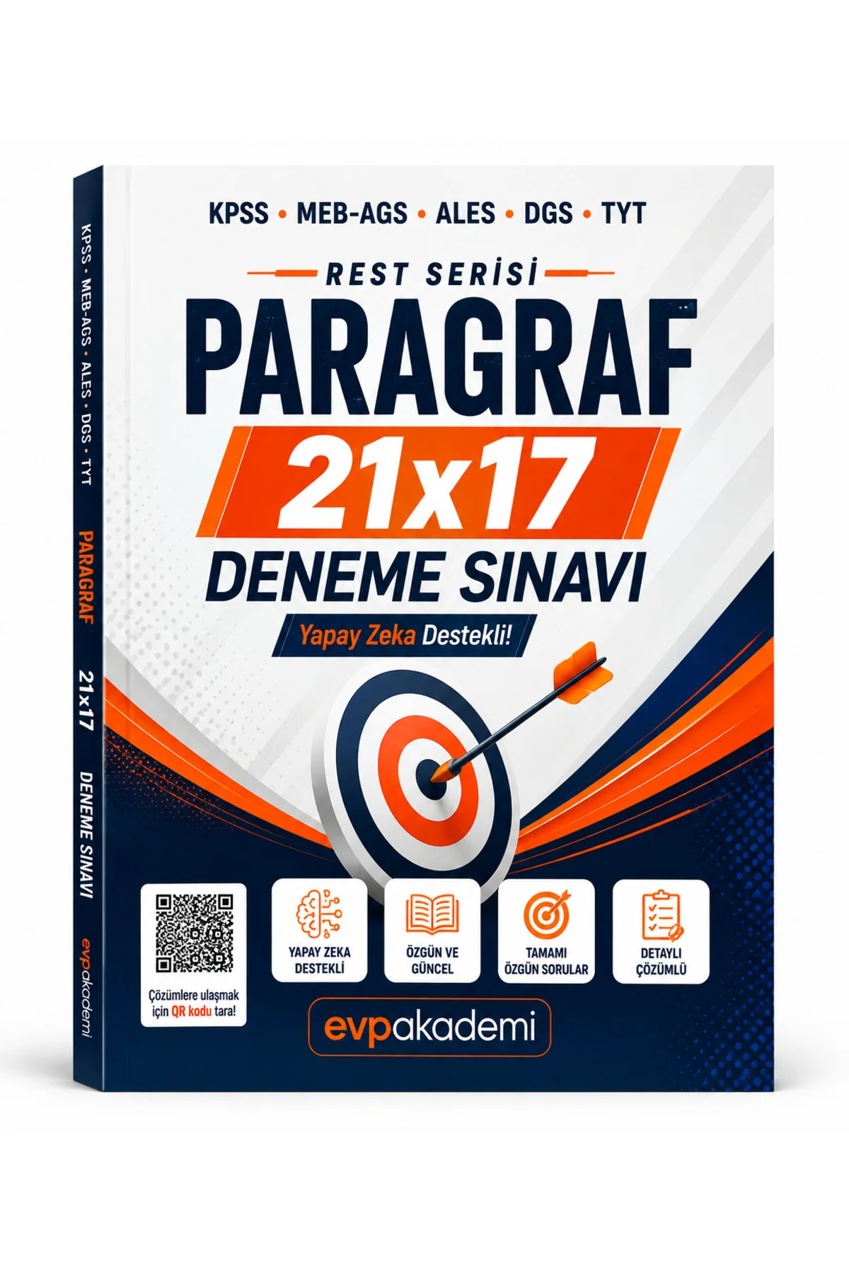 EVP 2027 Rest Serisi KPSS MEB-AGS ALES DGS TYT Paragraf 21x17 Deneme Çözümlü EVP 2027 Rest Serisi KPSS MEB-AGS ALES DGS TYT Paragraf 21x17 Deneme Çözümlü