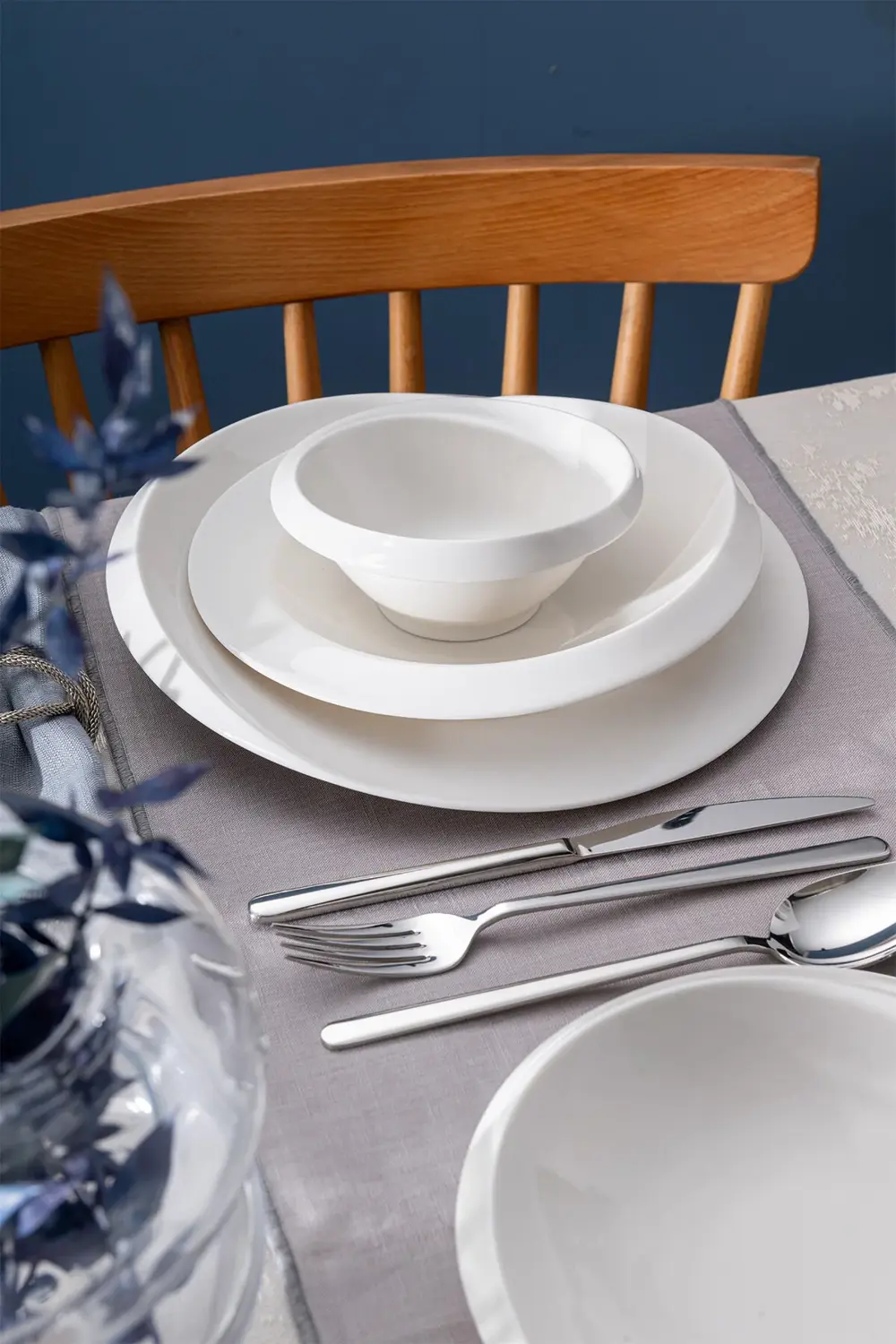 Evren 18 Parça 6 Kişilik Yemek Takımı