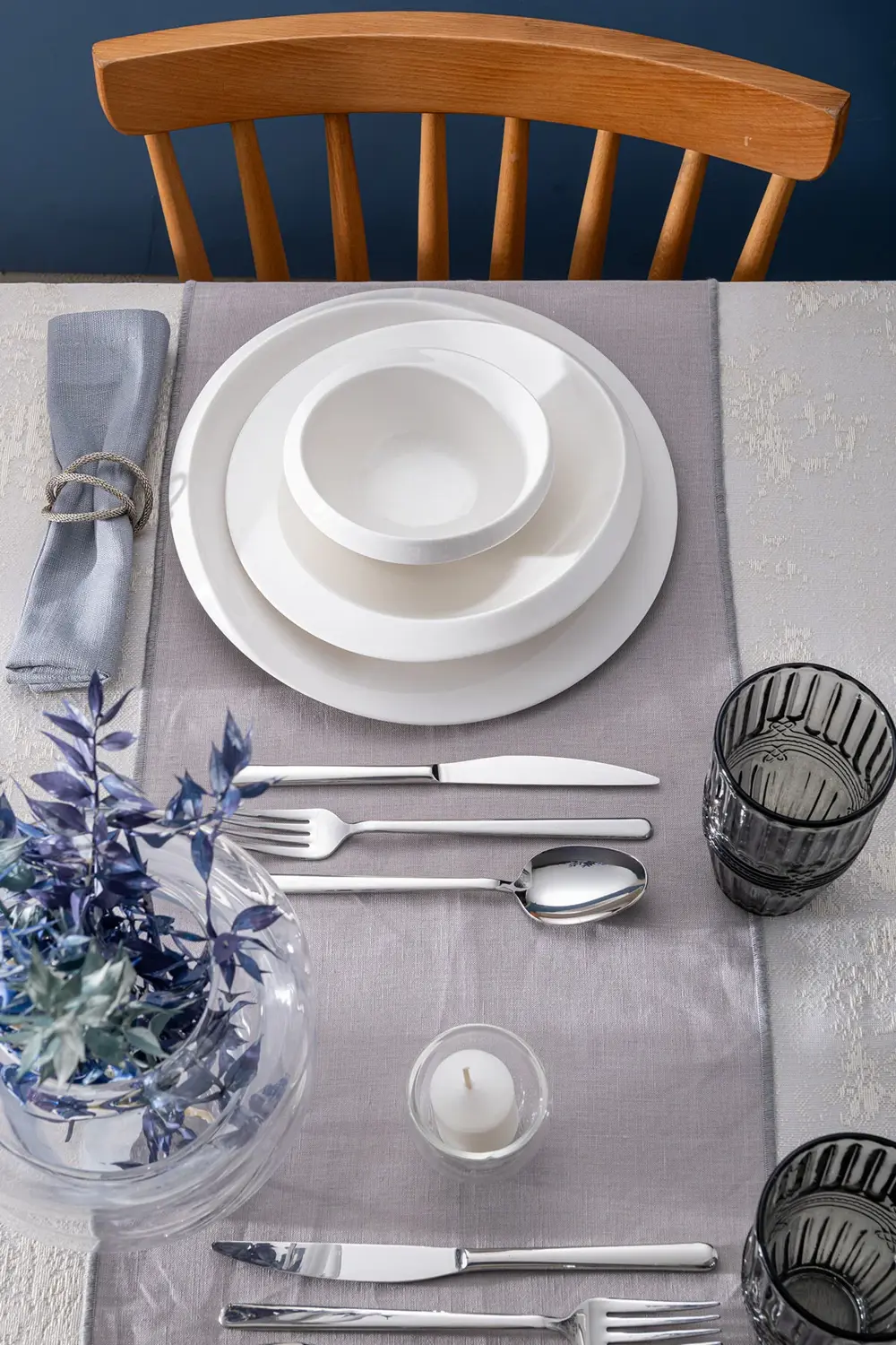 Evren 18 Parça 6 Kişilik Yemek Takımı