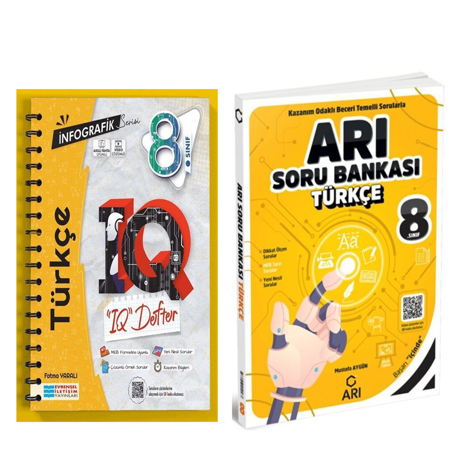 Evrensel İletişim 8. Sınıf LGS Türkçe İnfografik Serisi IQ Akıllı