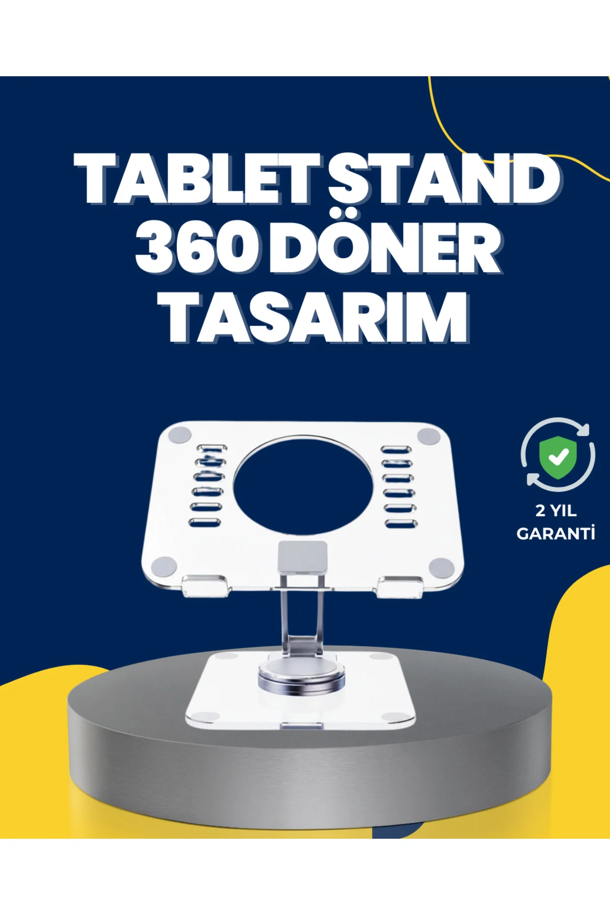 Evrensel Tablet Tutucu Stand Oyun ve Video İzleme İçin