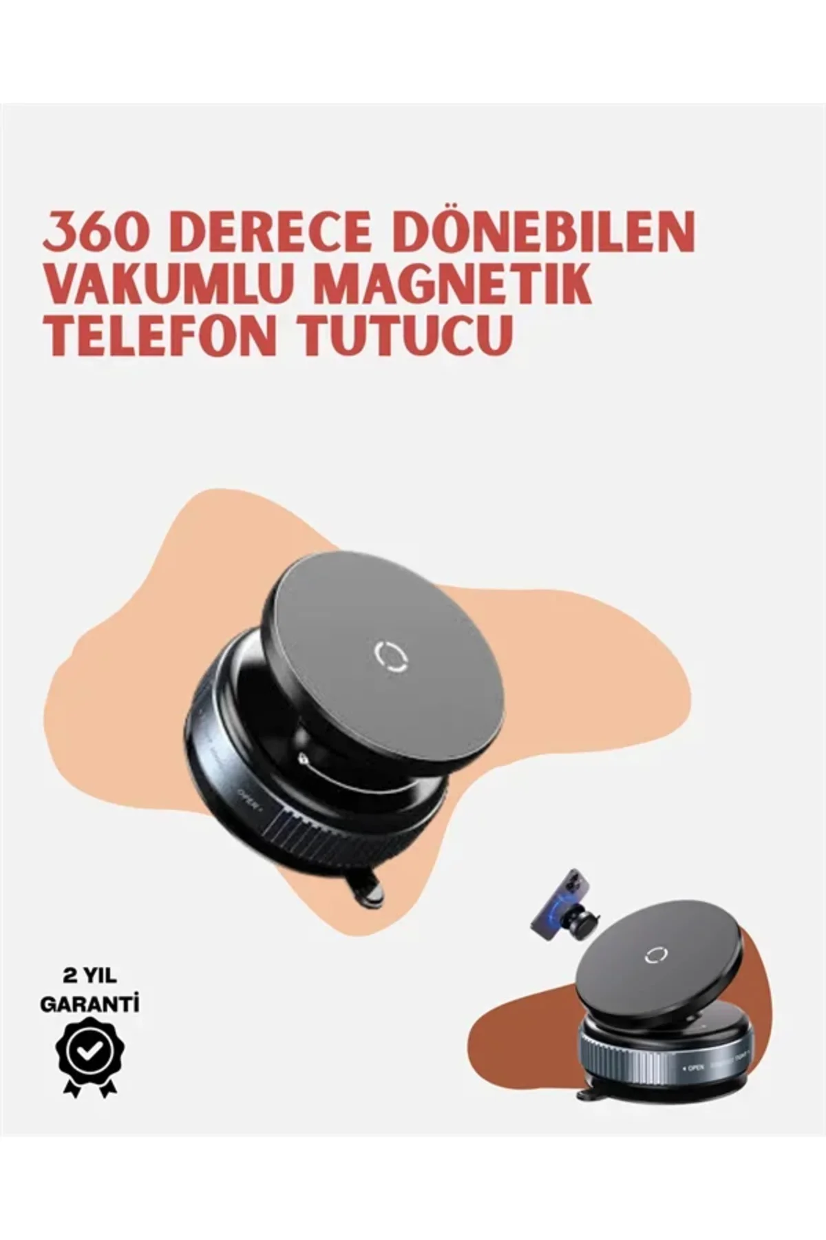 Evrensel Uyumlu Manyetik Araç Telefon Standı – Dayanıklı Alünyum Gövde Evrensel Uyumlu Manyetik Araç Telefon Standı – Dayanıklı Alünyum Gövde