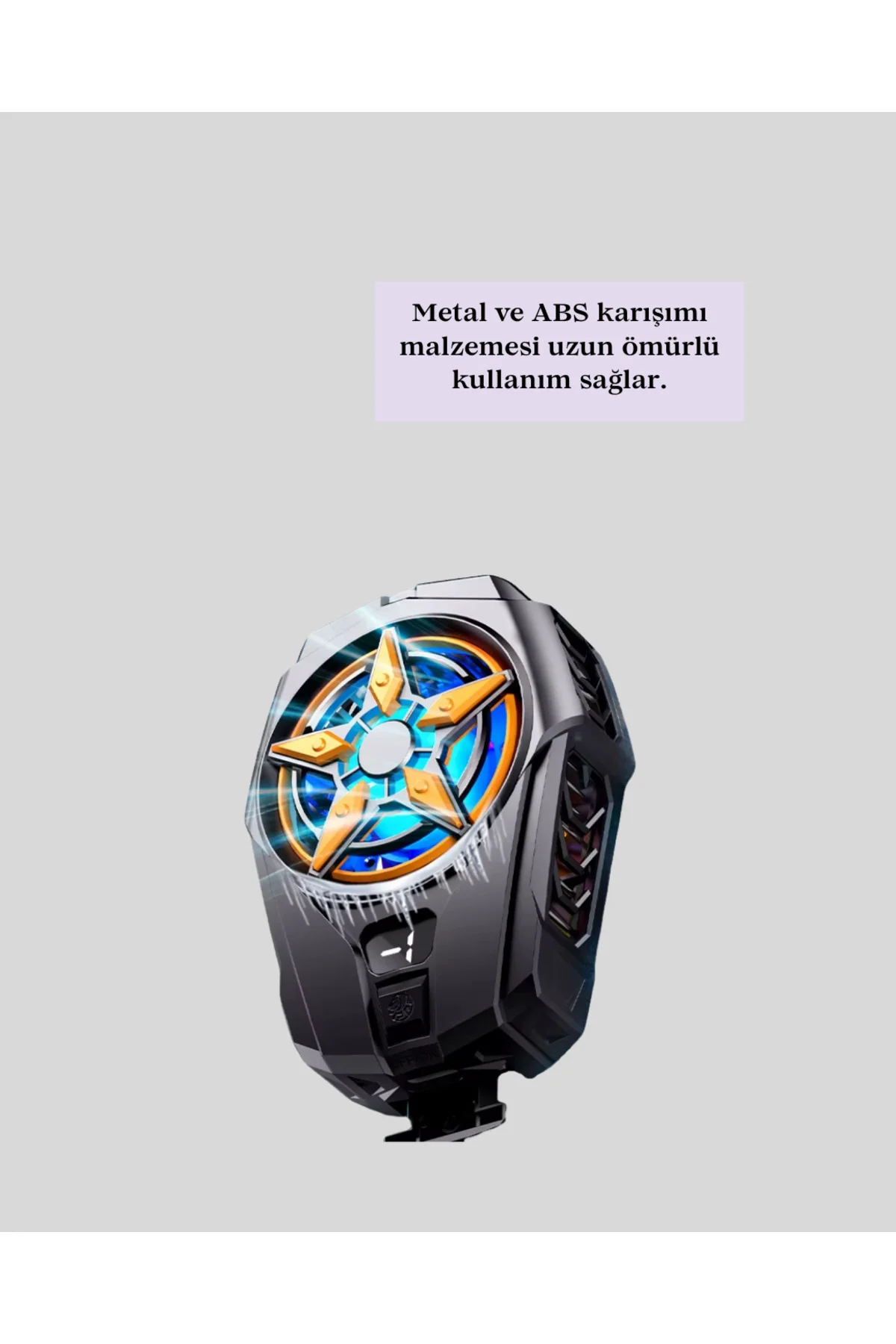 Evrensel Uyumlu Type-C Şarjlı Cep Telefonu Radyatörü