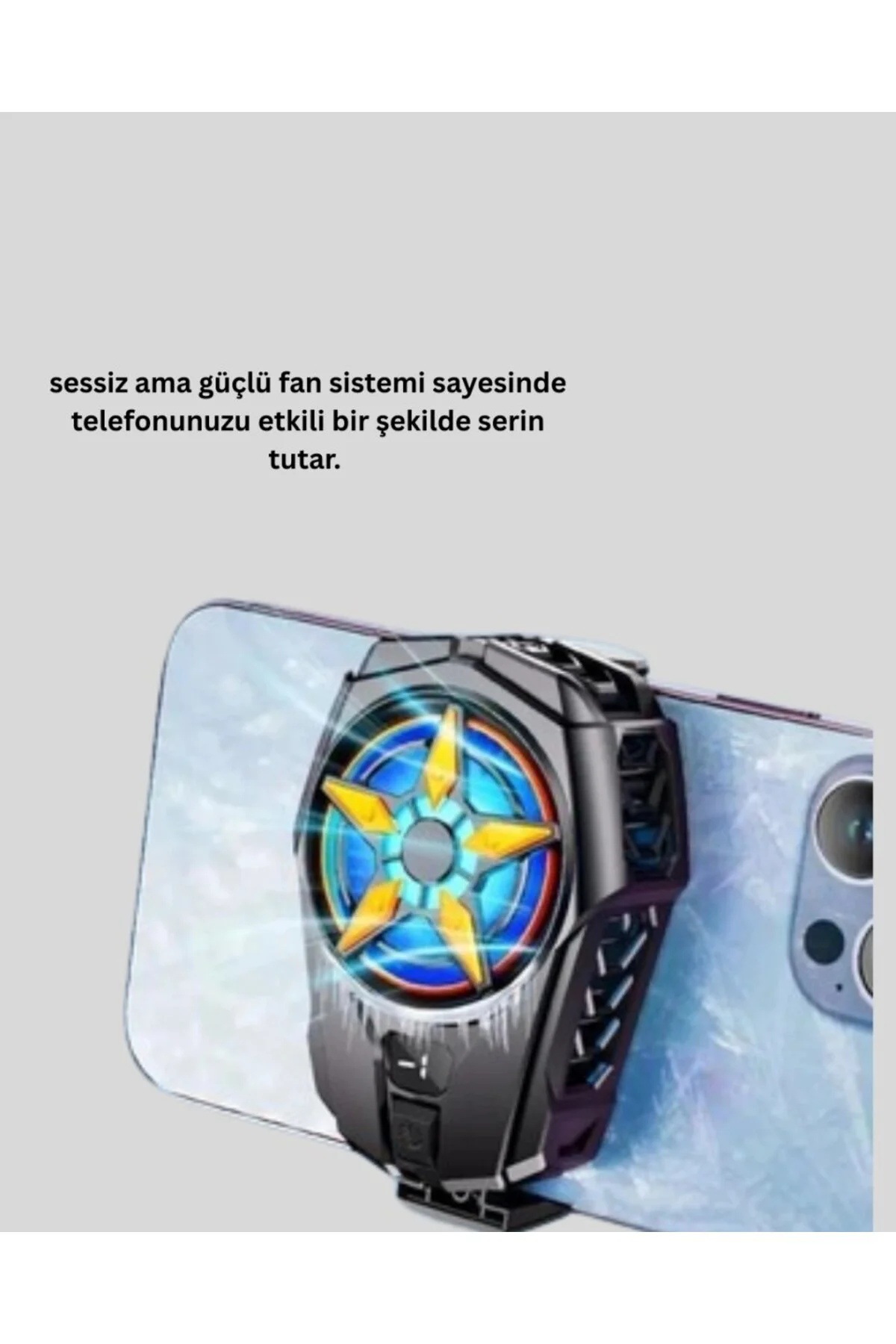 Evrensel Uyumlu Type-c Şarjlı Cep Telefonu Radyatörü