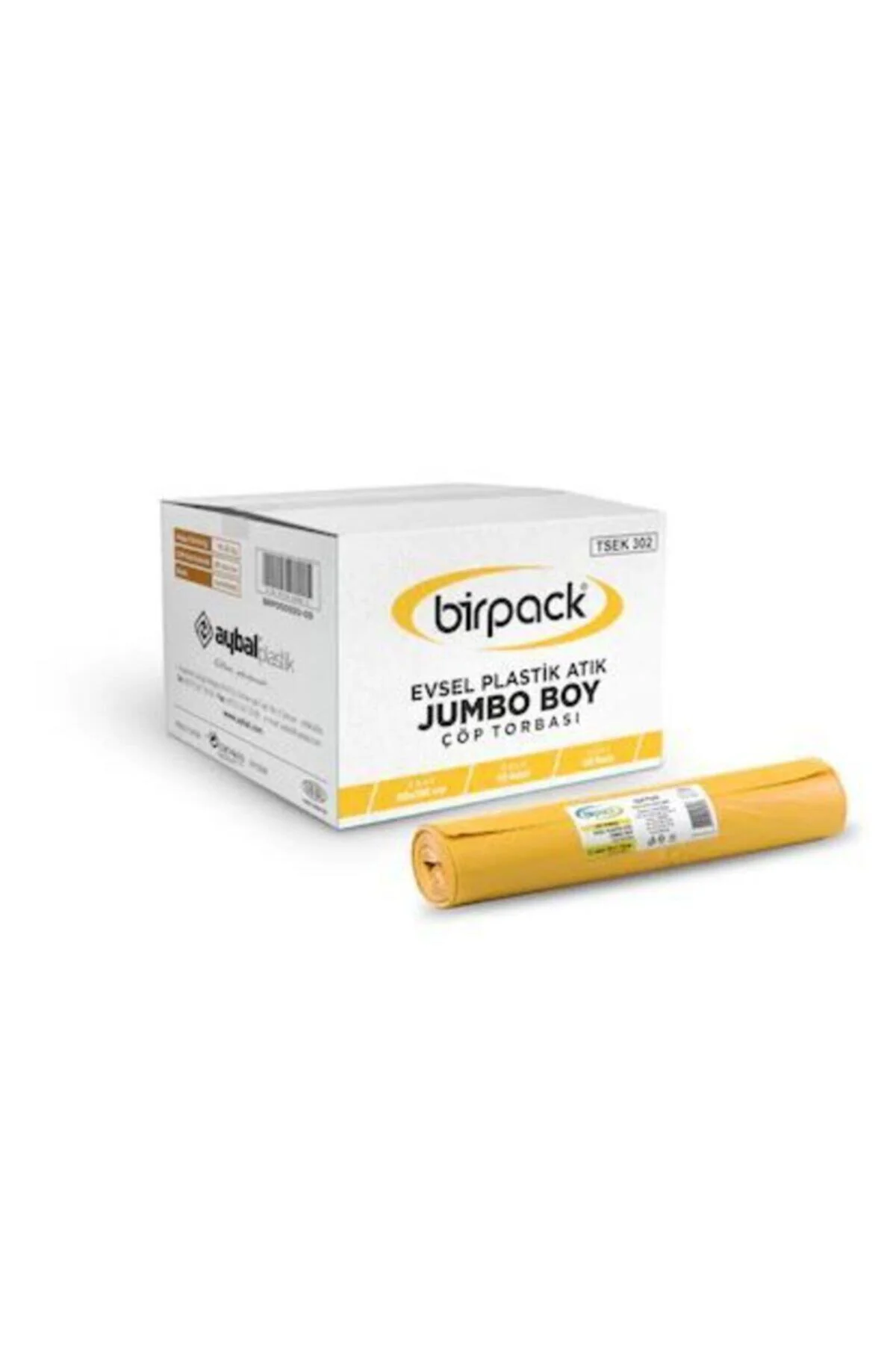 Evsel Plastik Atık Jumbo Boy Çöp Torbası 80 X 110 20 Rulo