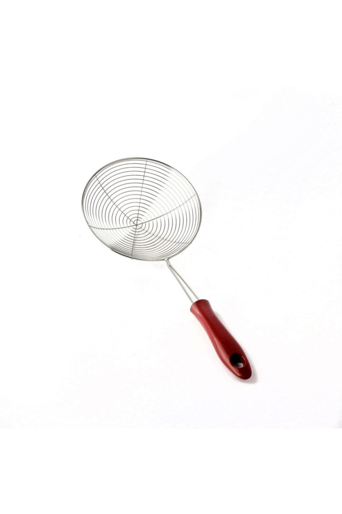 Akhan Ticaret Ews Kırmızı Saplı Kevgir 15 Cm