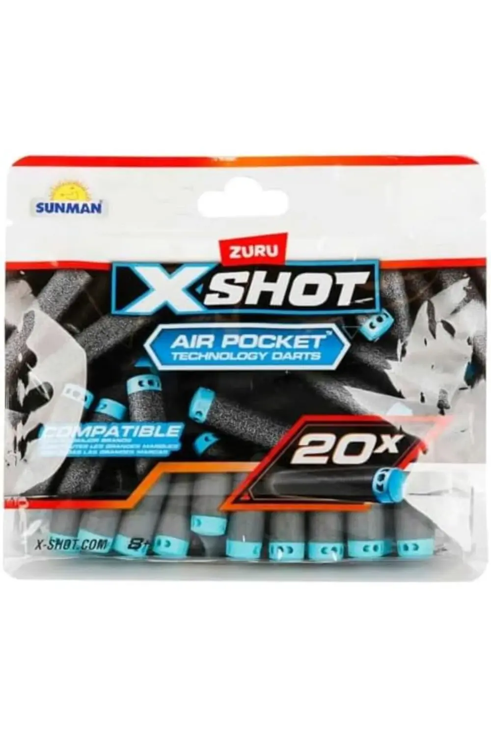 Excel 20’li Yedek Sünger Dart Paketi - Ekstra Atış Gücü ve Uzun S