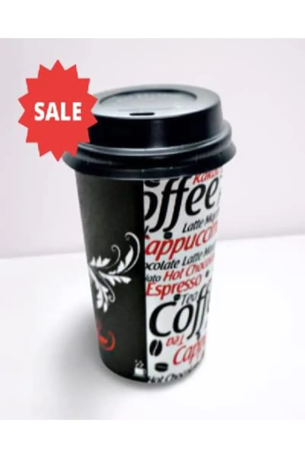 Excodi Cup - 8 oz Kapaklı Karton - 250 ml - 100 Adet Kaliteli Oto