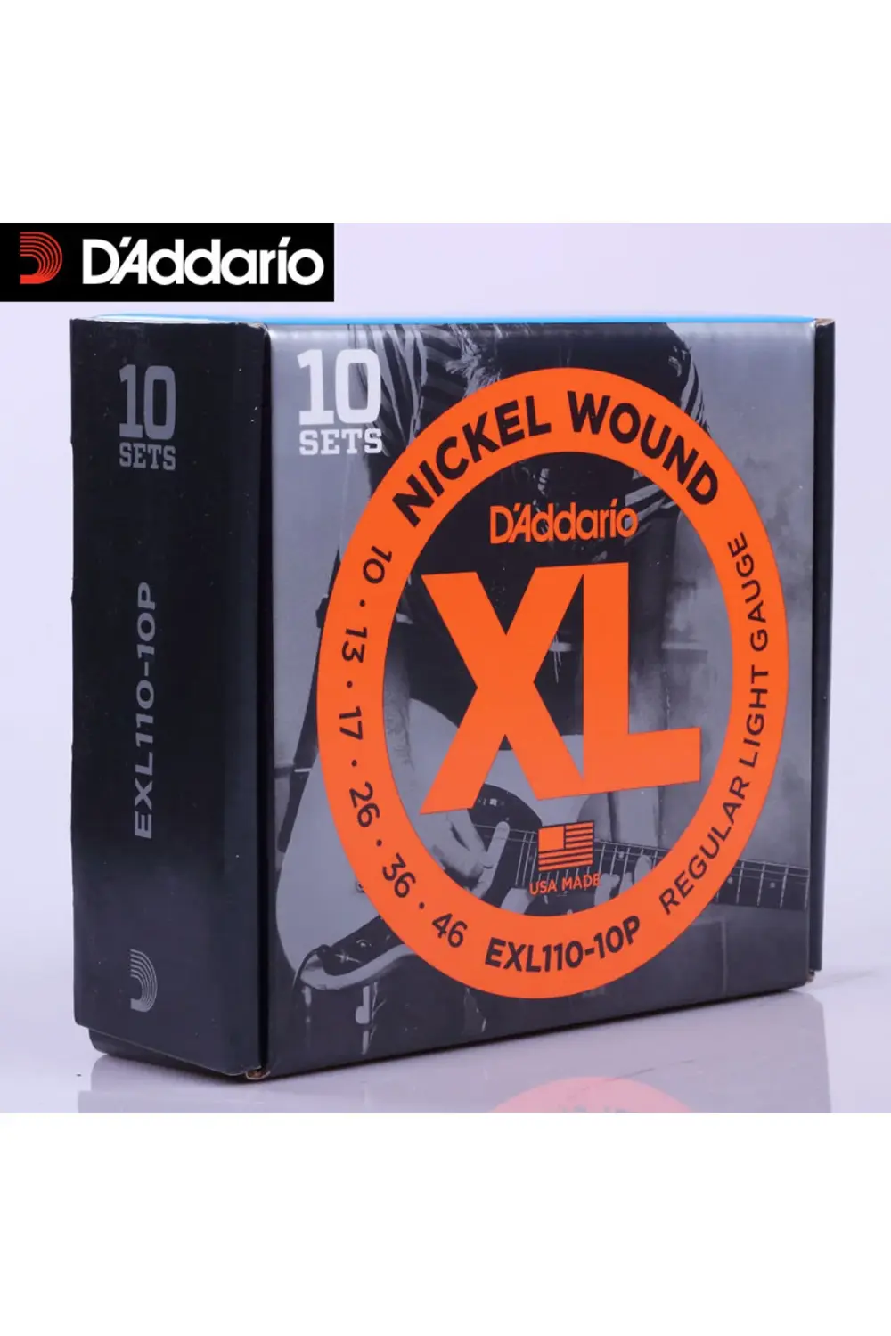 EXL110-10P (10 SET) ELEKTRO GİTAR TEL SETİ, XL, 10-46, NICKEL EXL