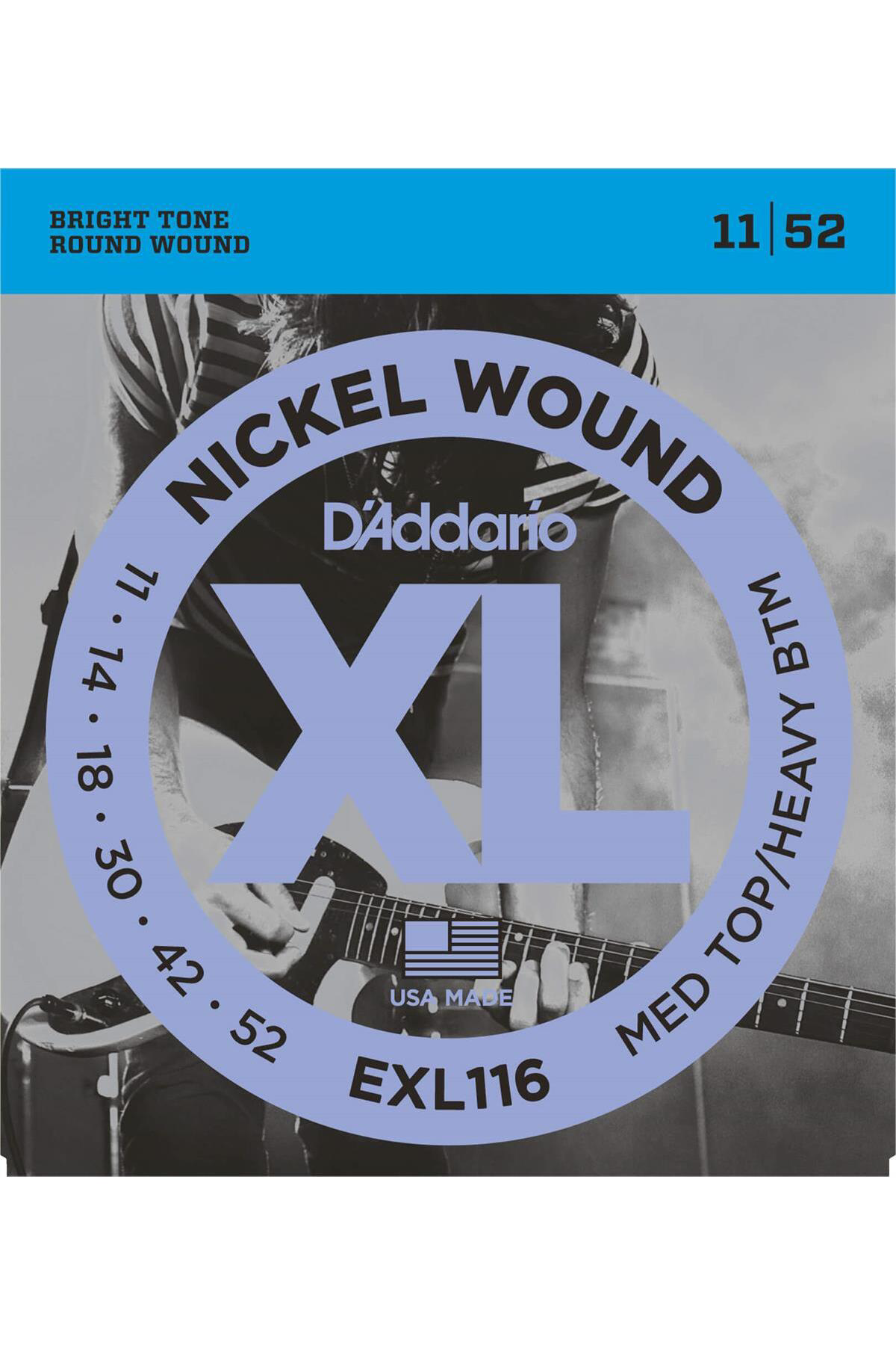 Daddario Exl116 Elektro Gitar Teli (11-52)