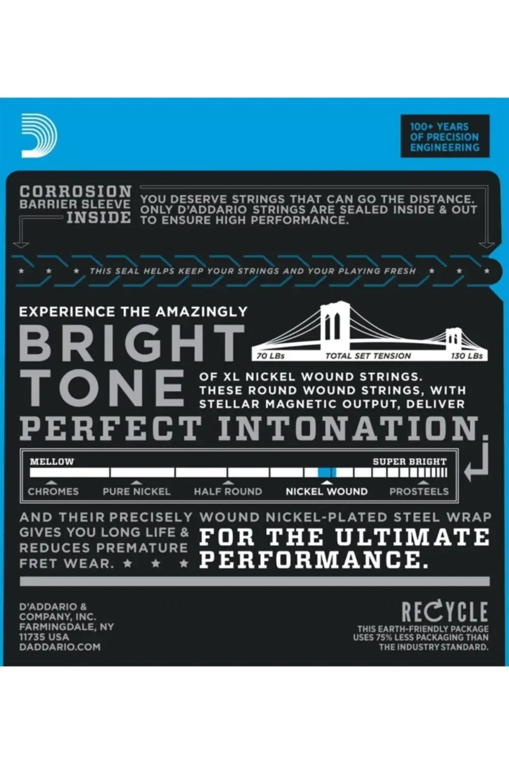 Exl117 Elektro Gitar Teli 011