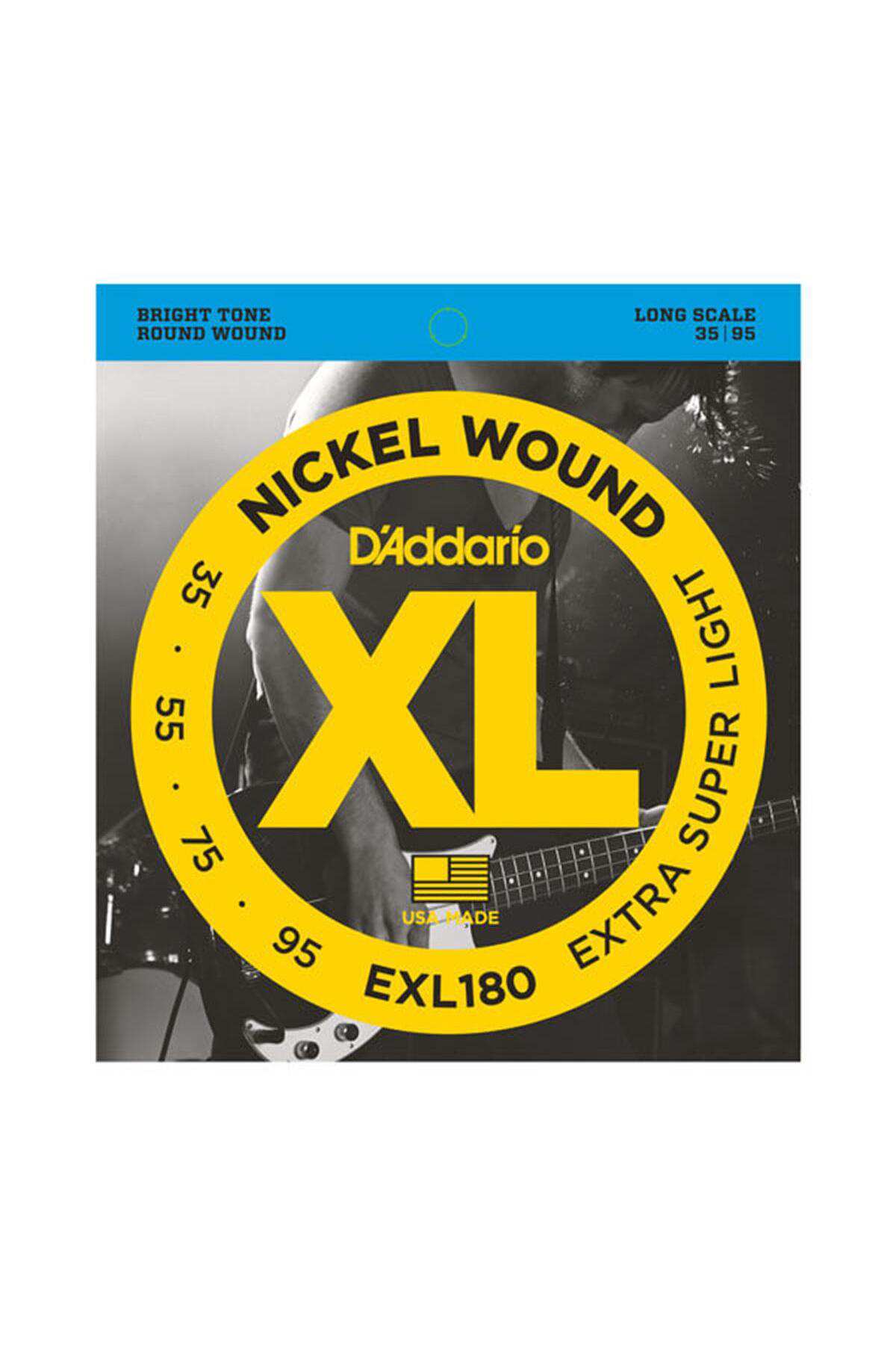 Daddario Exl180 Bas Gitar Teli (35-95)